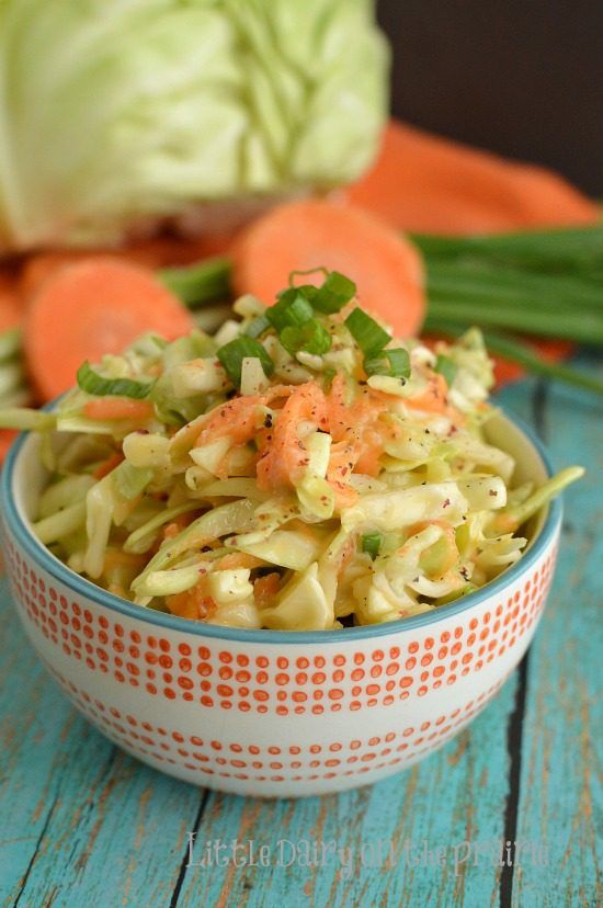 Copycat KFC Coleslaw by Little Dairy on the Prairie