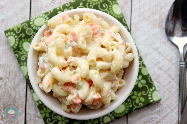 Classic Macaroni Salad by Love Bakes Good Cakes