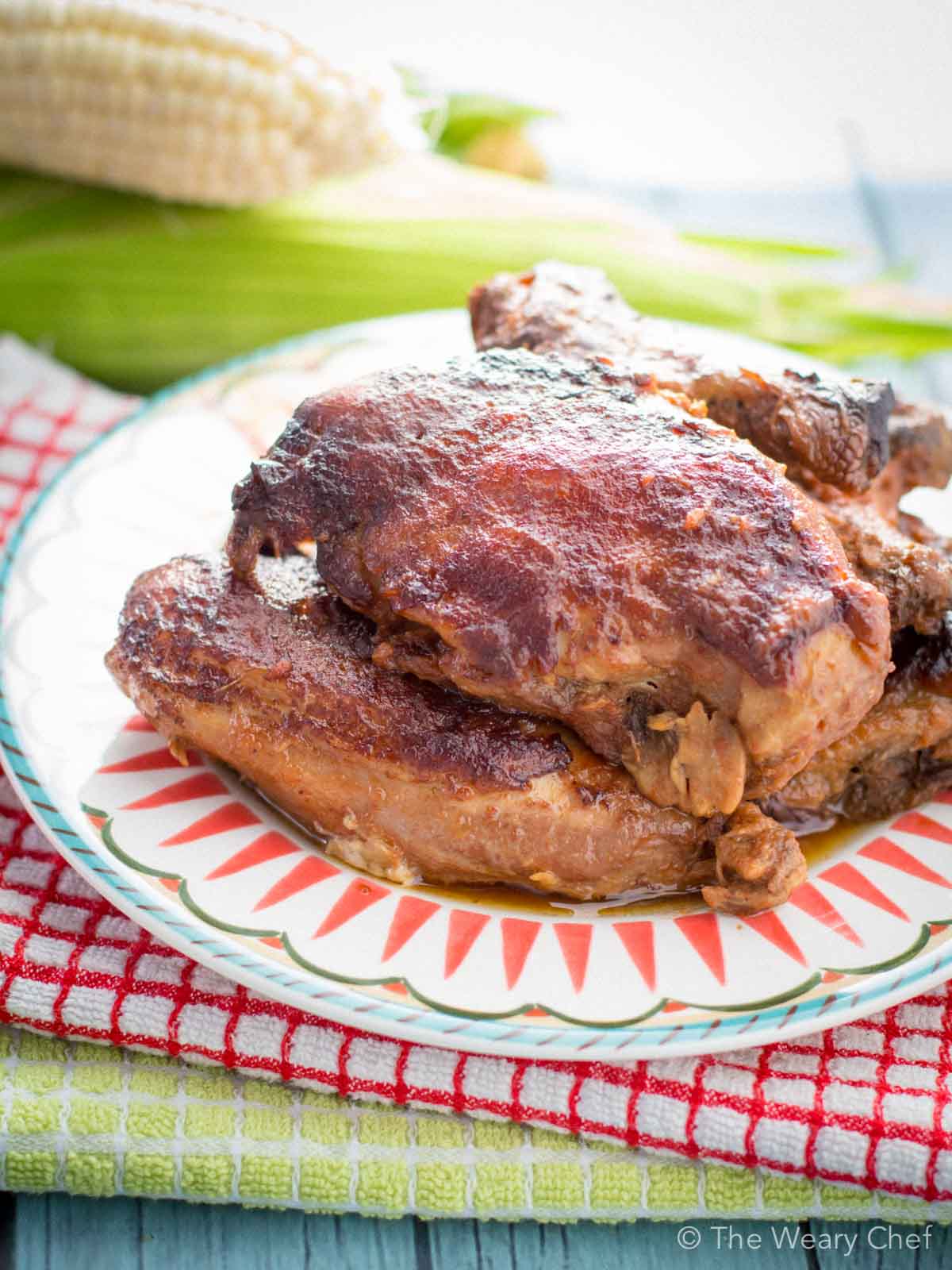 This crockpot BBQ chicken is definitely finger lickin' good (and super easy too)!