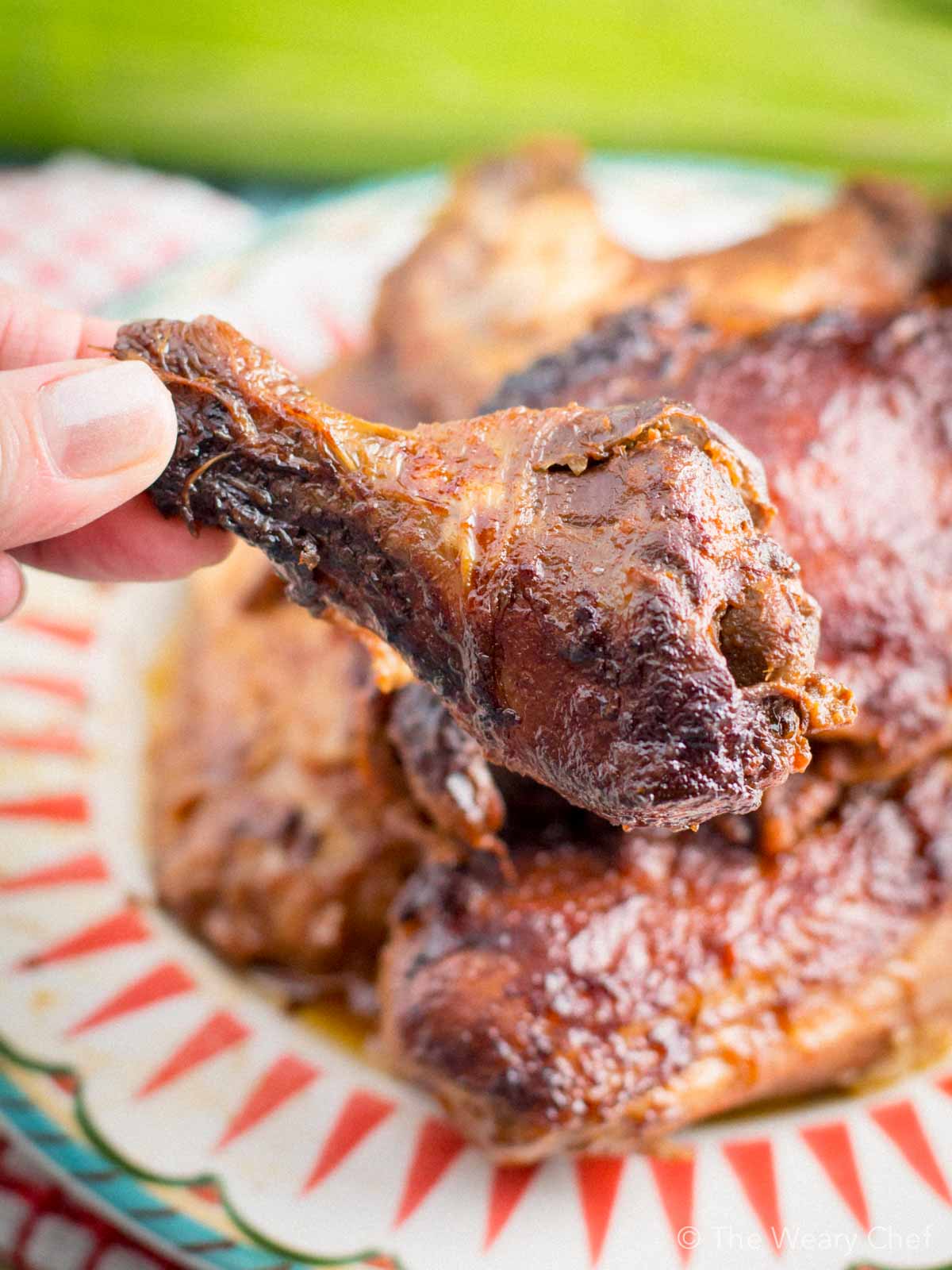 This crockpot BBQ chicken is definitely finger lickin' good (and super easy too)!