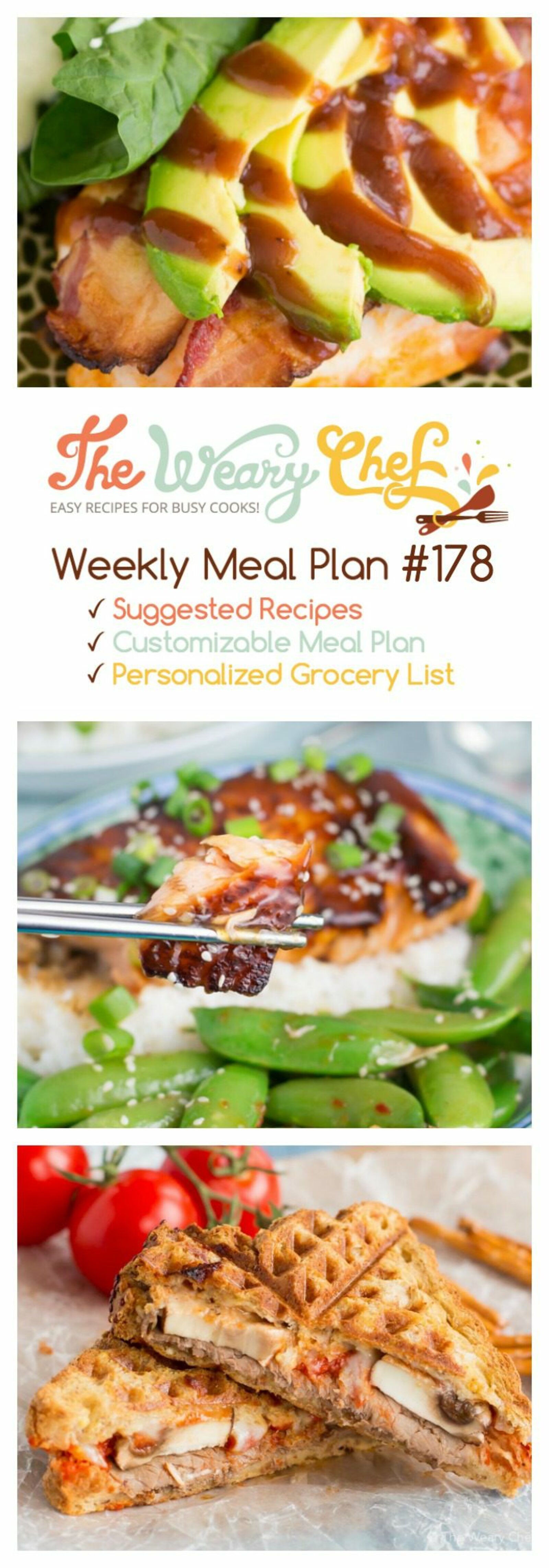 This week's dinner menu features recipes that are perfect for cooking for two! All recipes are either written for two people or easy to scale down.