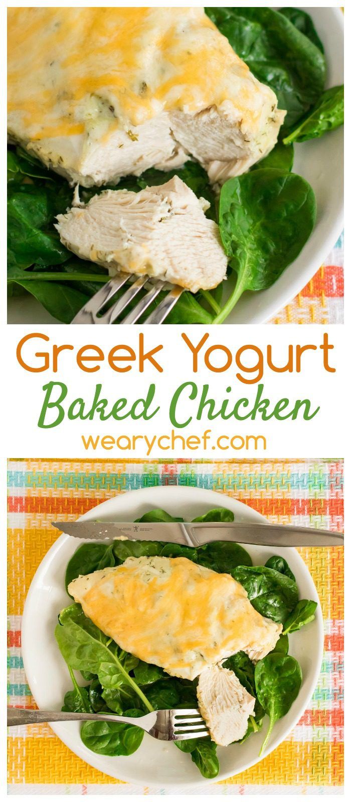 Greek Yogurt Chicken with Herbs - The Weary Chef