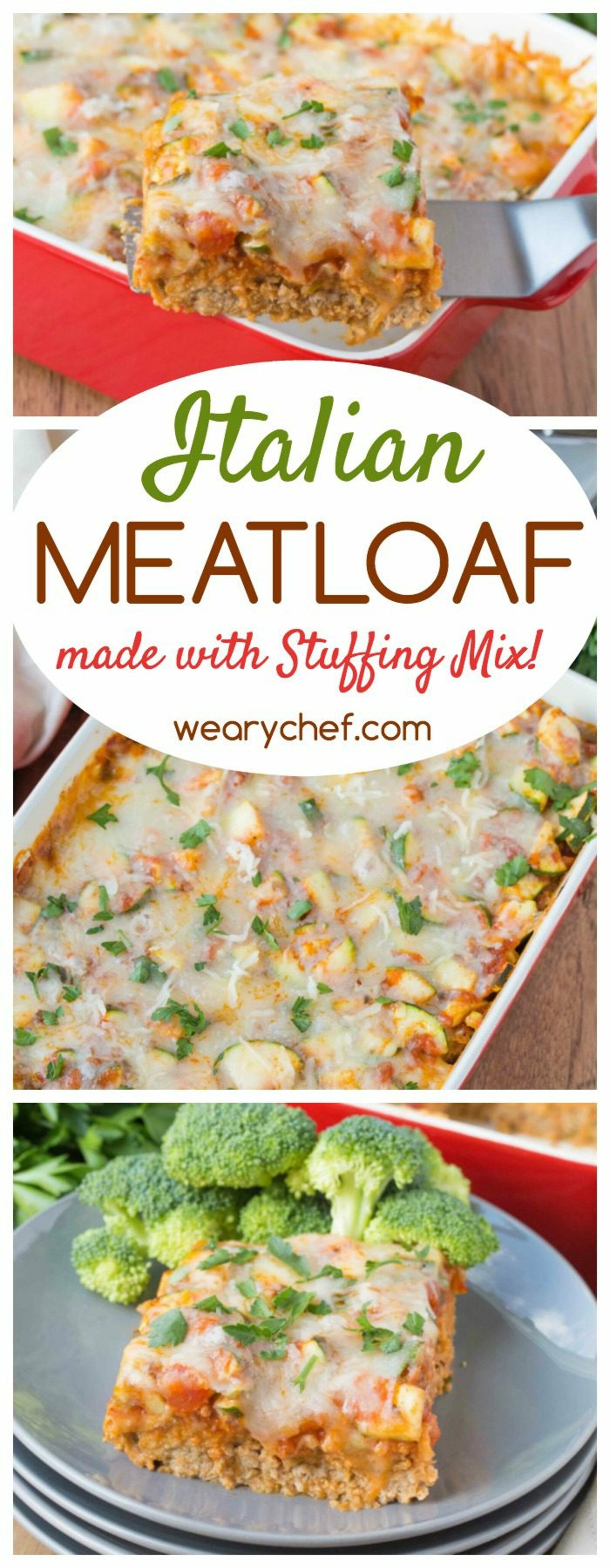 Stove Top Stuffing Meatloaf The Weary Chef