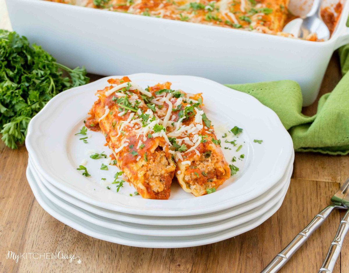 Feel like you're at a restaurant in your own dining room with this homemade manicotti recipe!