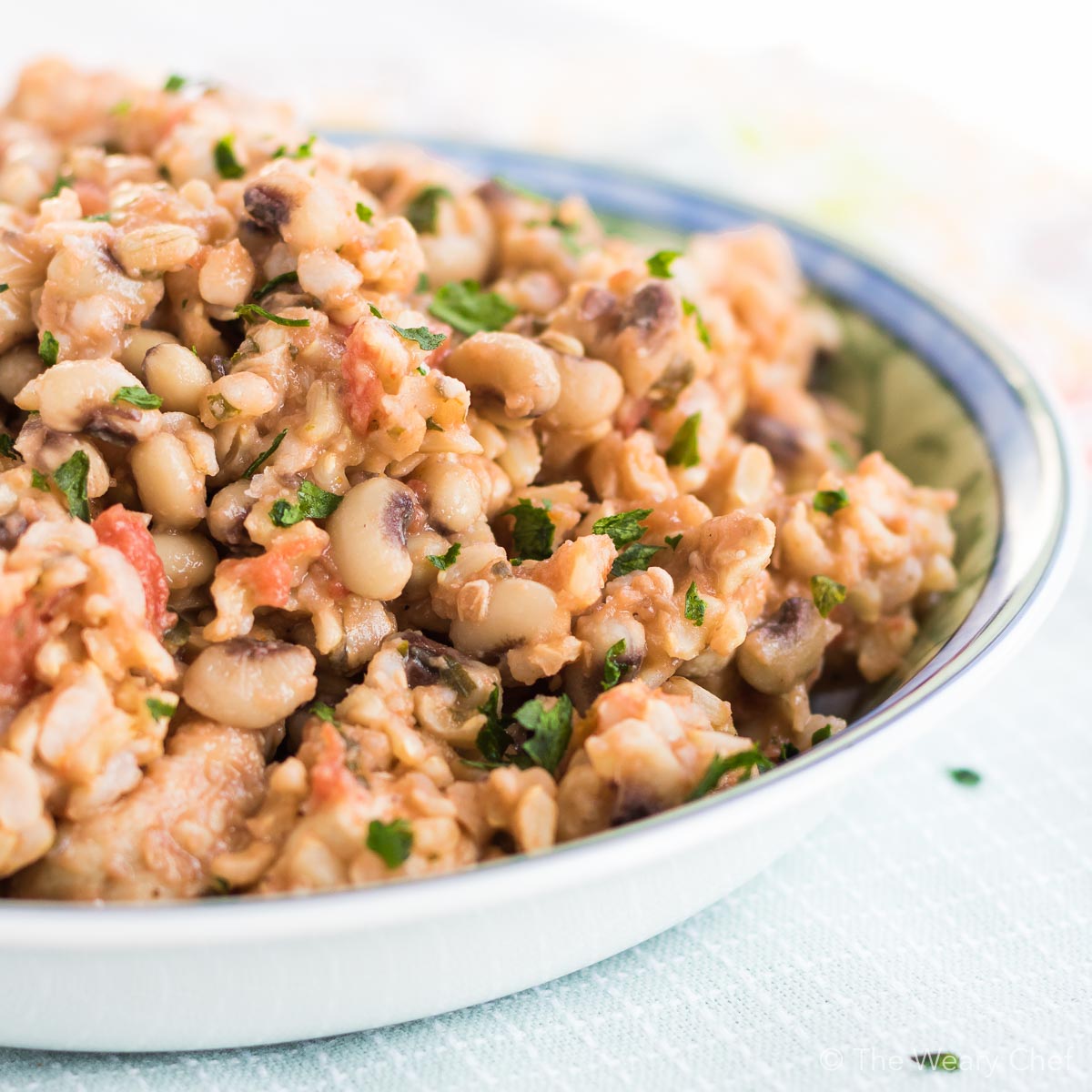 One Pot Black Eyed Peas and Rice with Chicken The Weary Chef