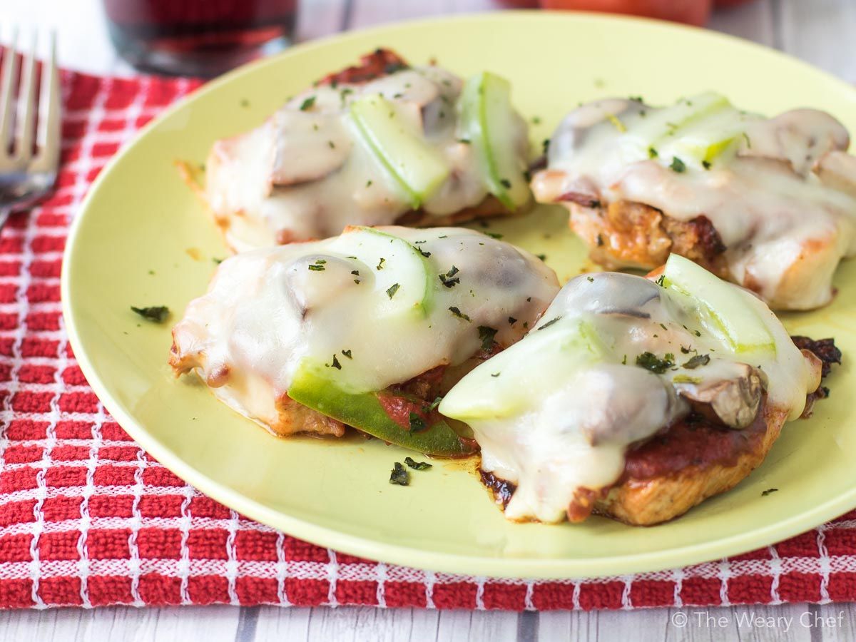 Pizza Pork Medallions are surely the best way to make low carb pizza ever. The "crust" is PORK!