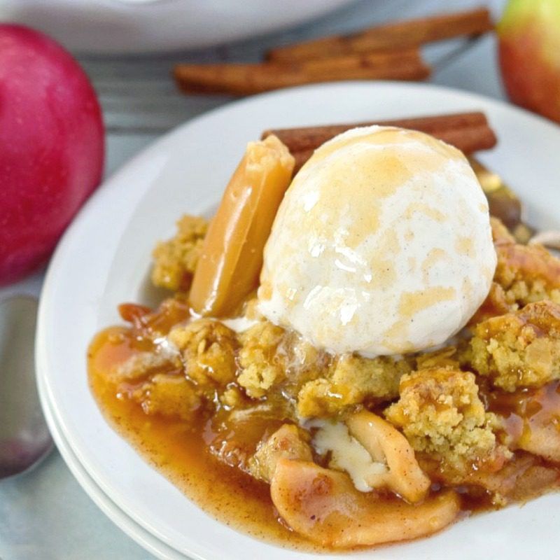 Old-Fashioned Apple Crisp Recipe, Ina Garten