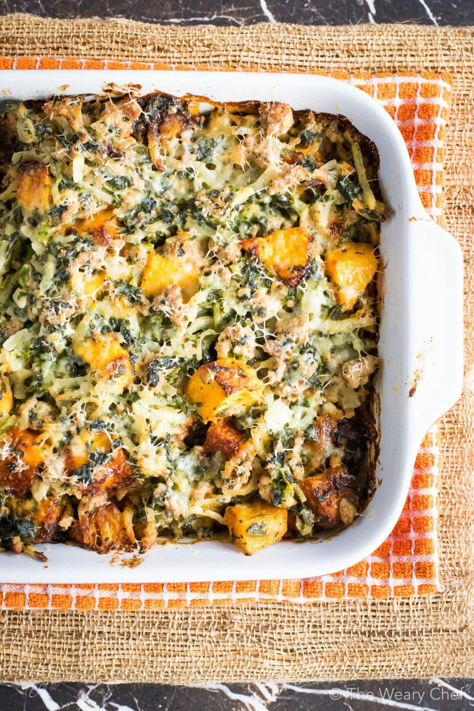 Crockpot Squash Casserole - In The Kitchen With April