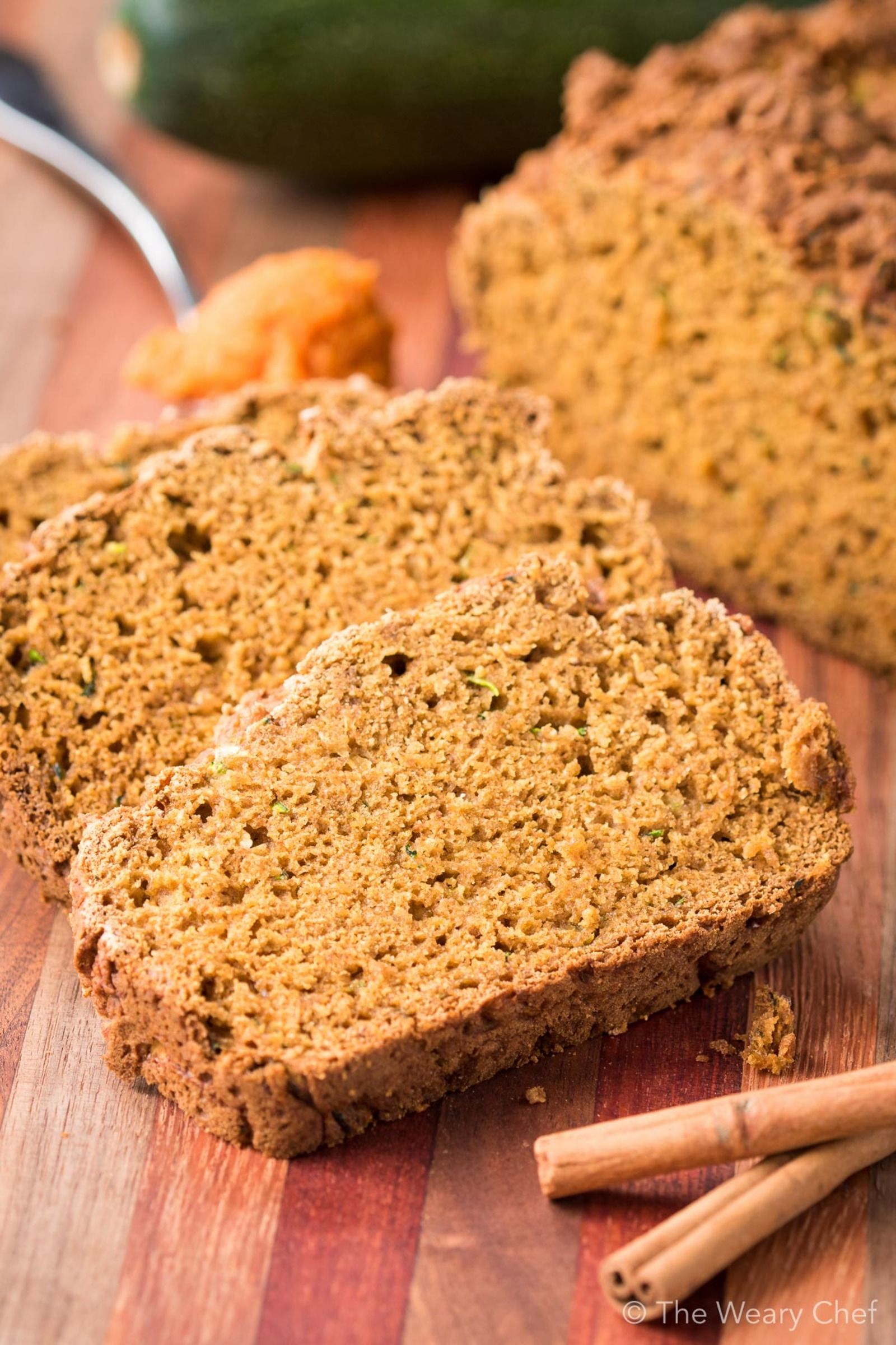 Summer meets fall in this quick bread recipe! You'll want Pumpkin Zucchini bread all year round :)