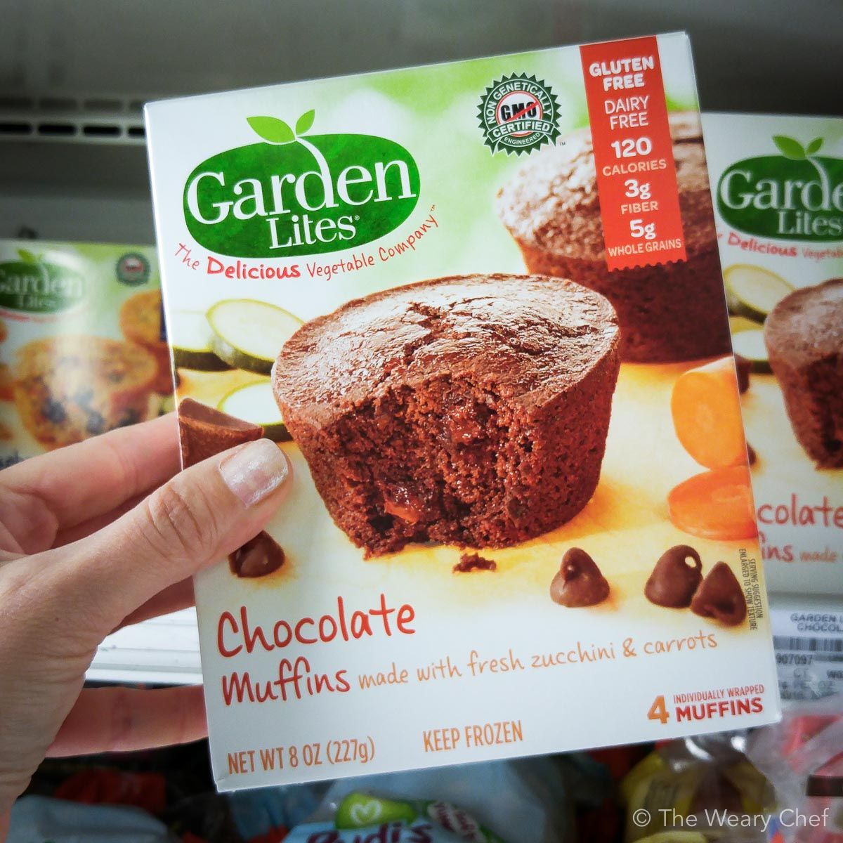 Look for @GardenLites muffins and savory items in your grocery freezer section. They are loaded with veggies and taste great too! #HookedOnVeggies