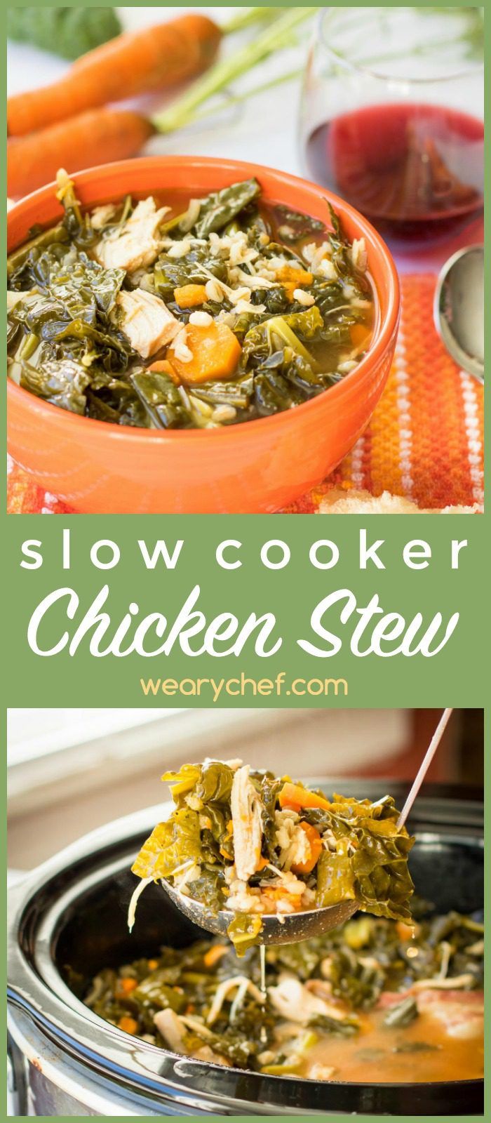 Crock Pot Chicken Stew - The Weary Chef