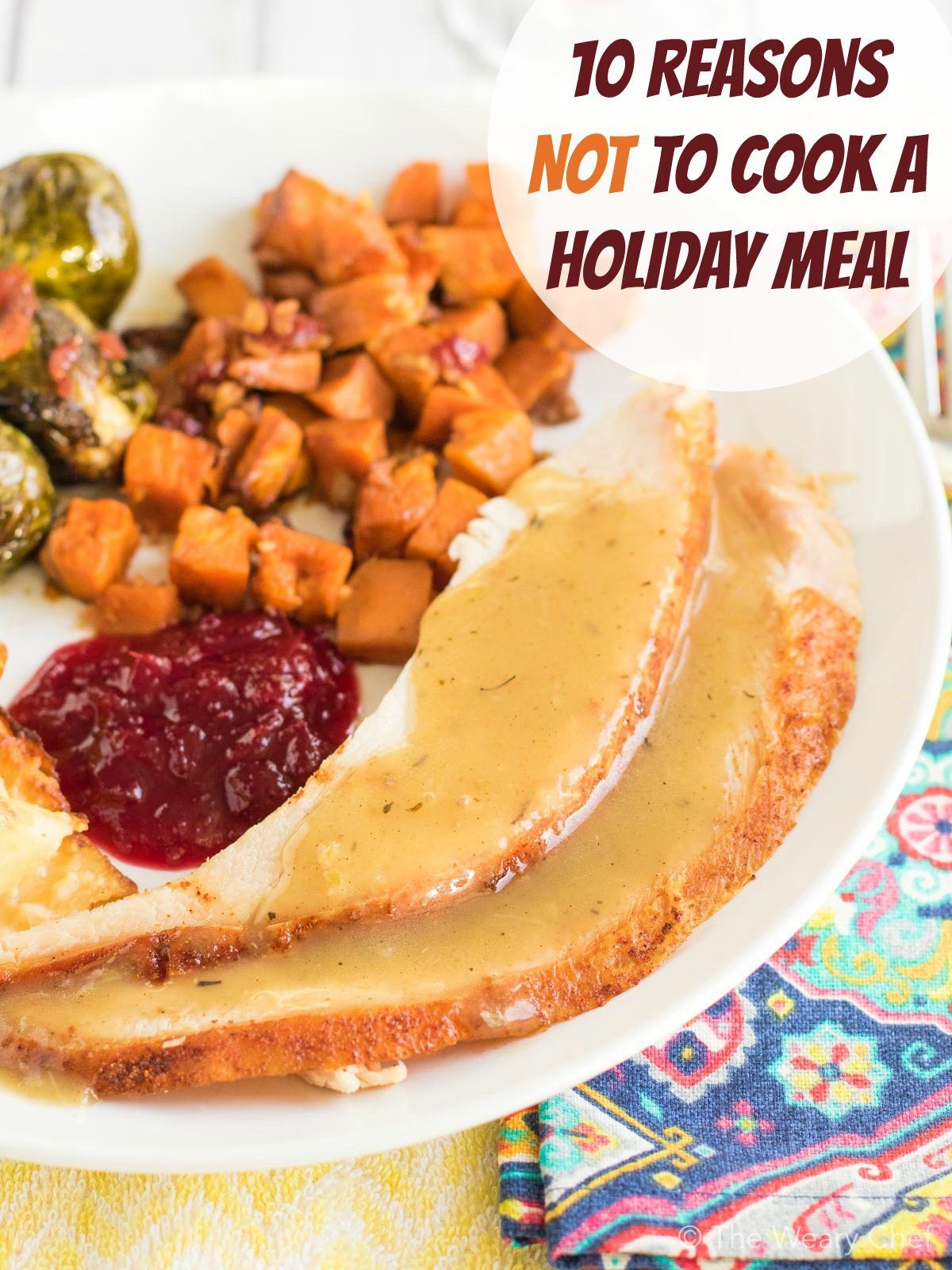 Planning your next holiday dinner? Find out why you should order a pre-made meal instead!