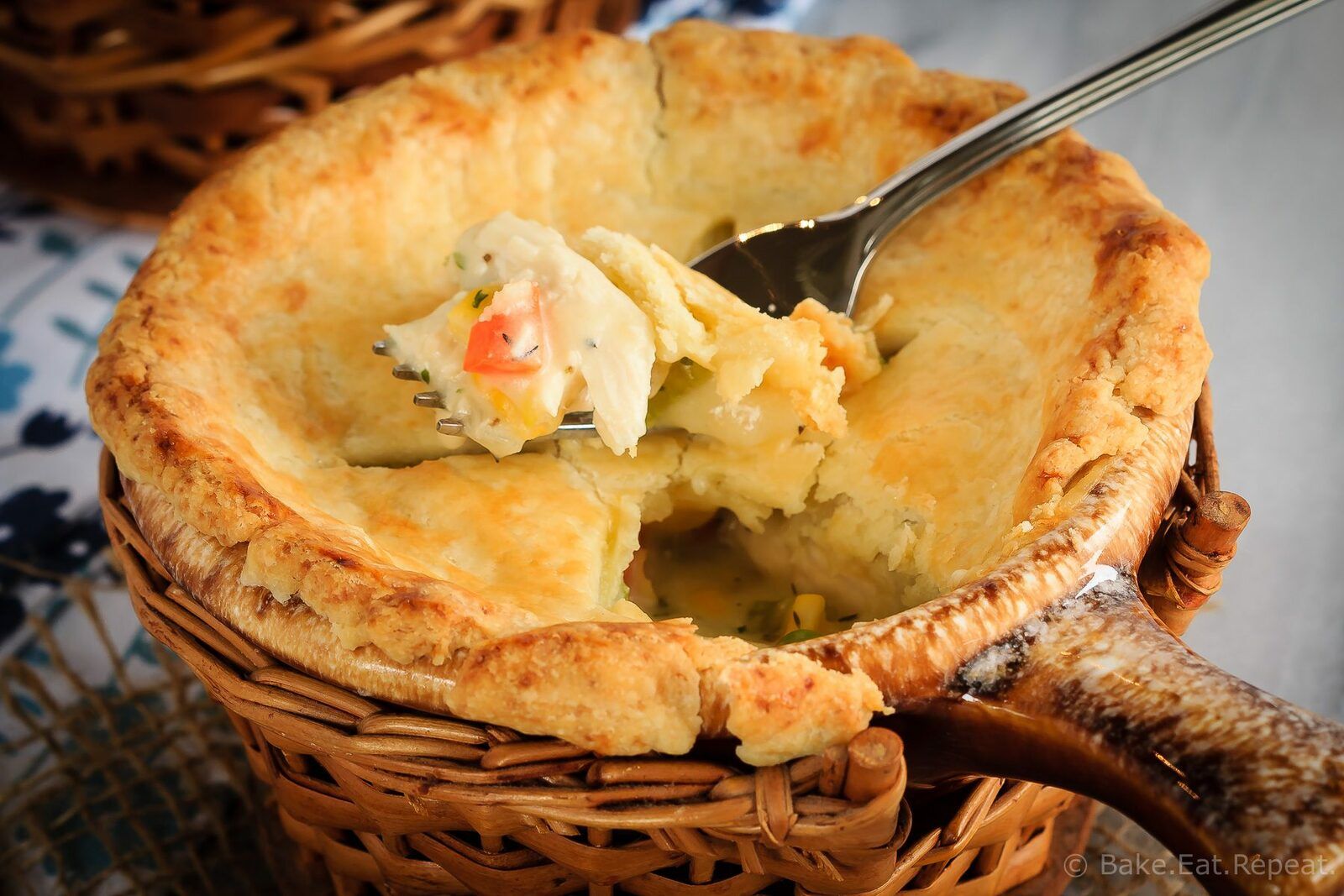 Homemade Chicken Pot Pie.