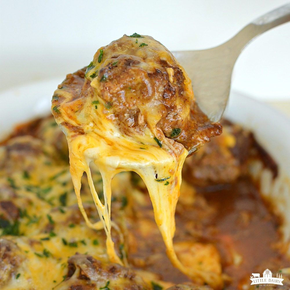 Cheesy Mexican Meatballs