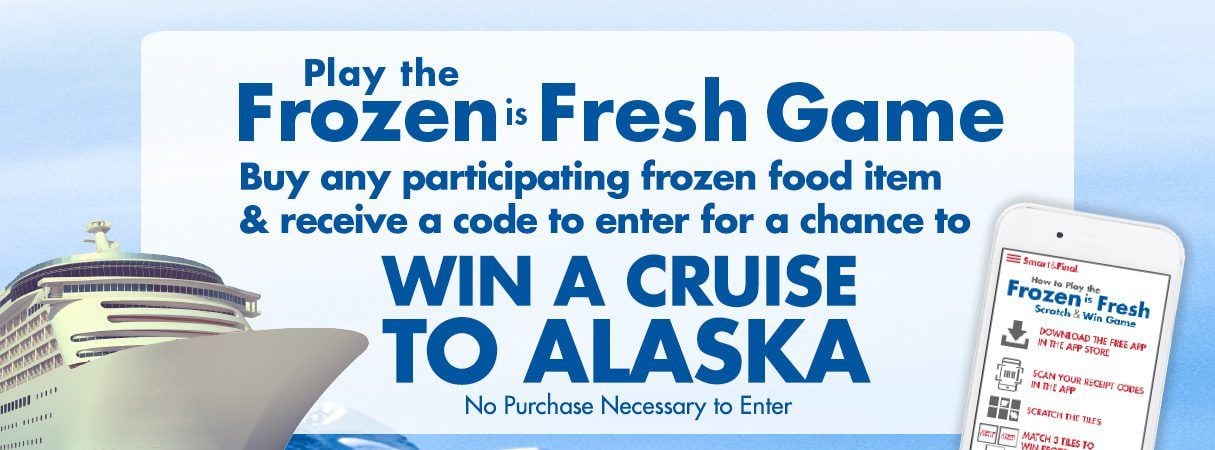 Smart & Final Frozen Foods Month Sweepstatkes