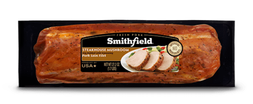 Smithfield Marinated Steakhouse Mushroom Pork Loin Filet