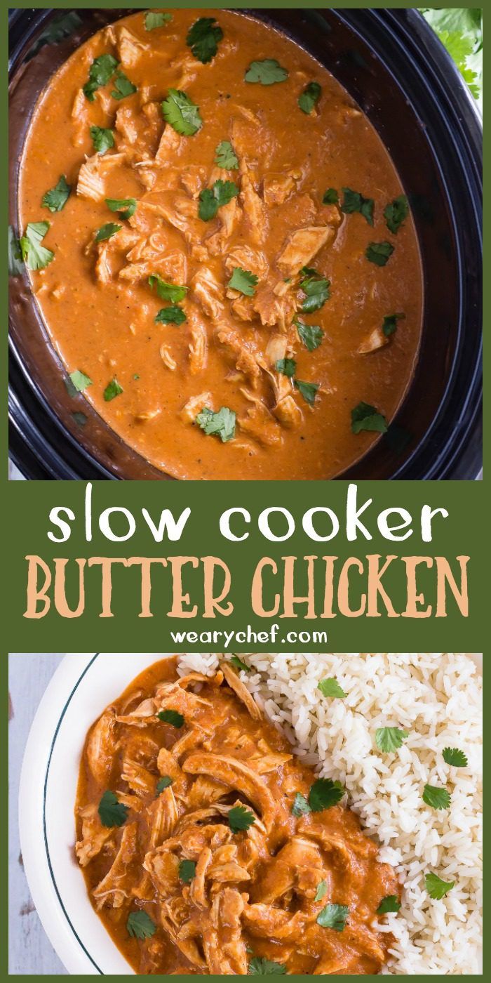 Slow Cooker Butter Chicken