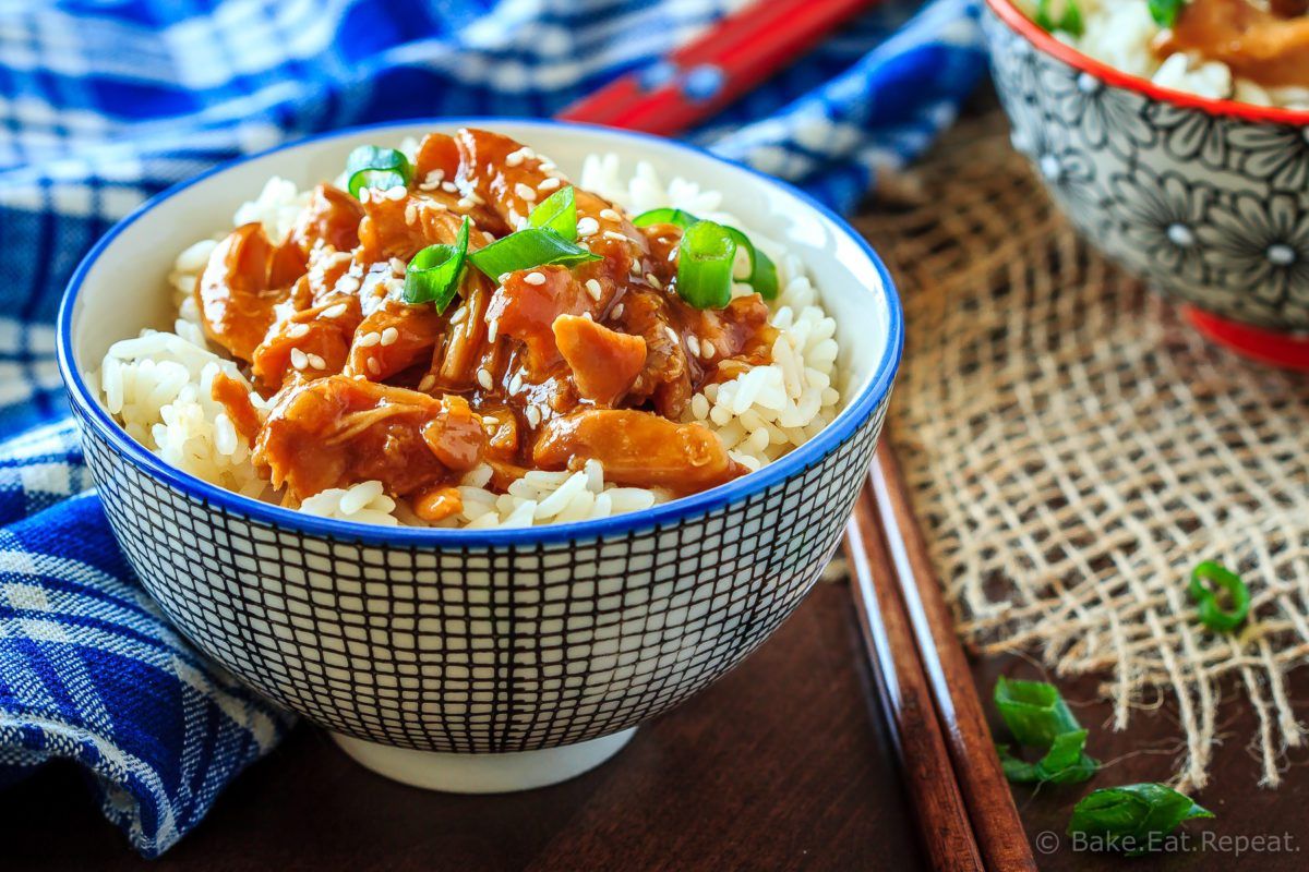 This slow cooker teriyaki chicken is a quick and easy dinner recipe that takes just minutes to get into the slow cooker. Perfect meal for those busy weeknights!