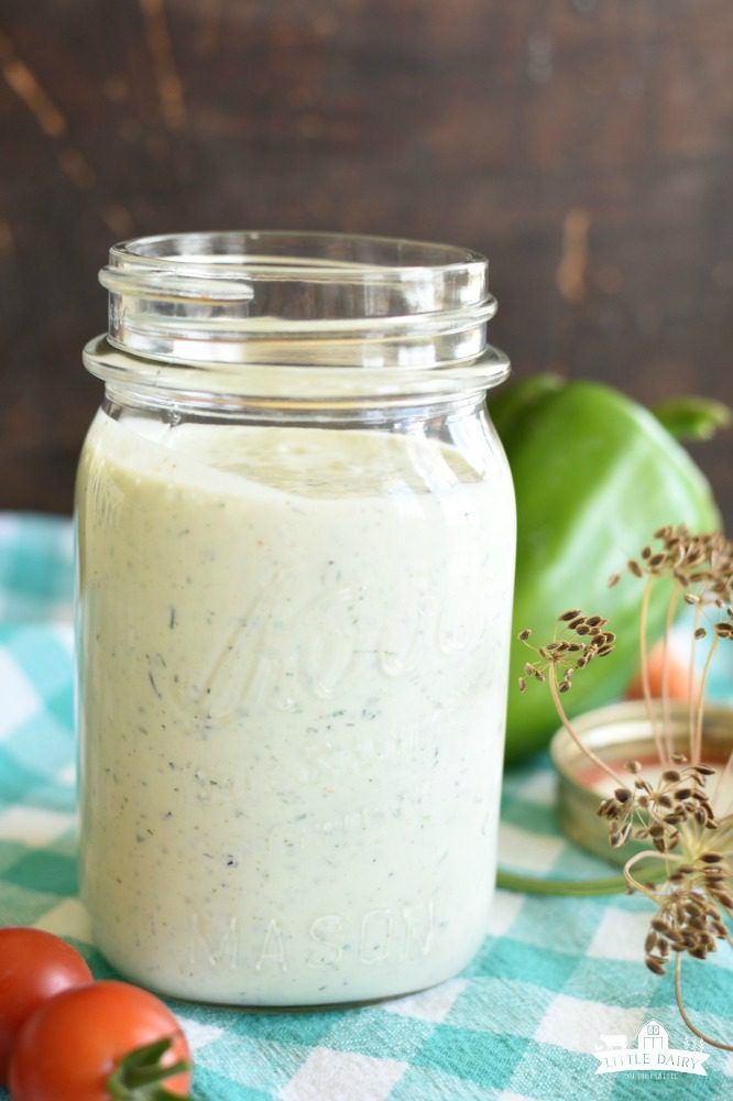 This easy, fresh Dill Dip and salad dressing is so easy and yummy that you can skip buying store bought dips and make this at home! The only problem is that you might not be able to get your kids to eat their veggies without it!