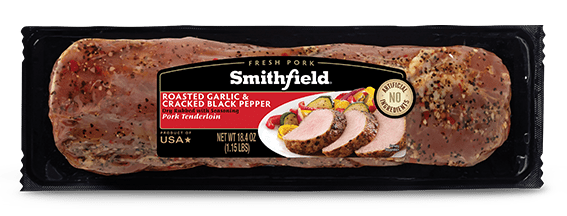 Roasted Garlic and Cracked Black Pepper Fresh Pork Tenderloin by Smithfield