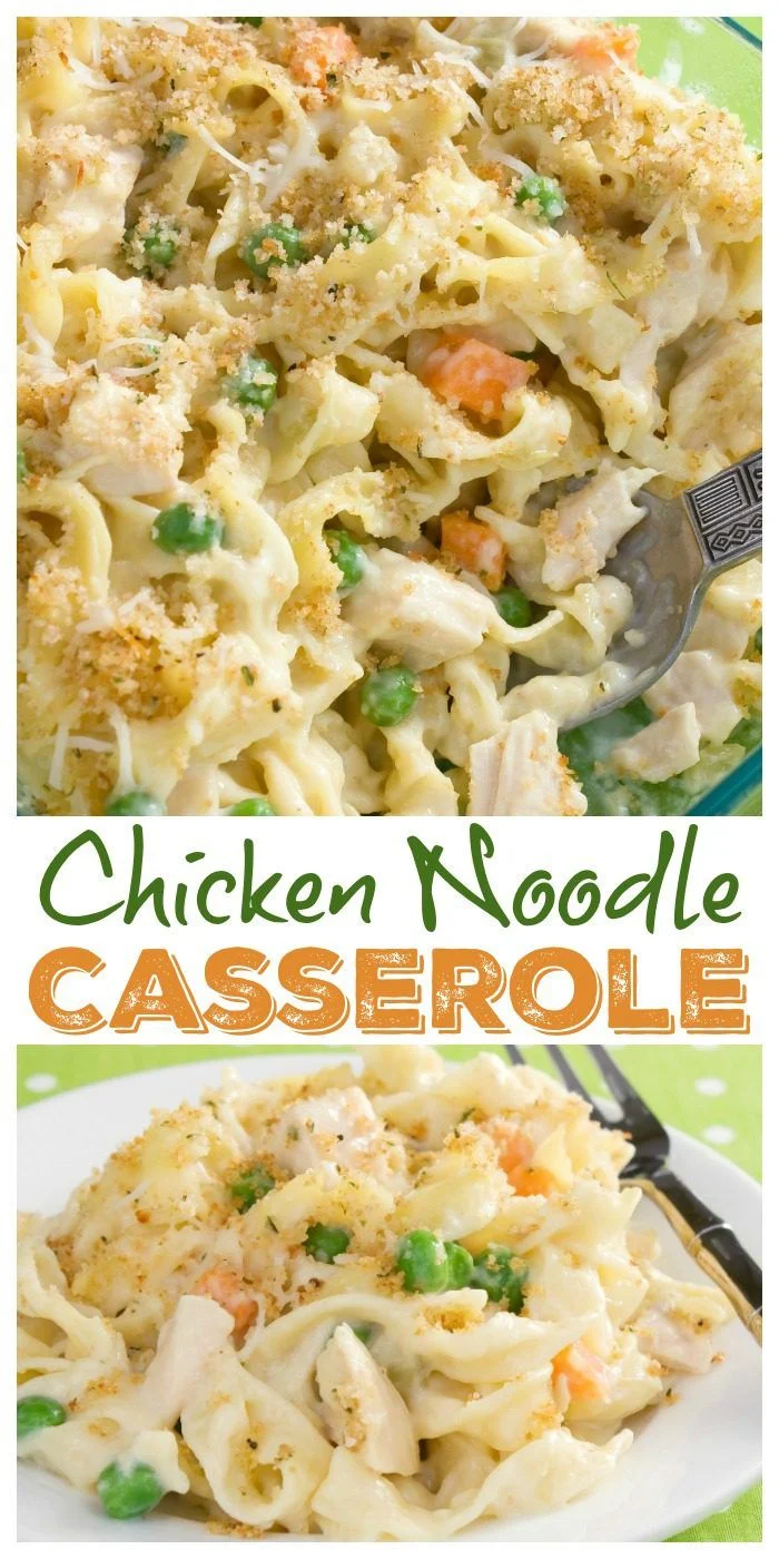 Chicken Noodle Casserole The Weary Chef