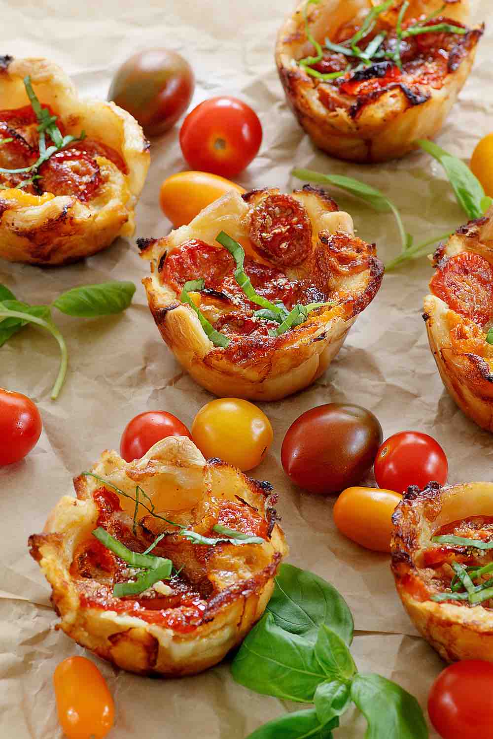 Tomato Tarts - The Weary Chef