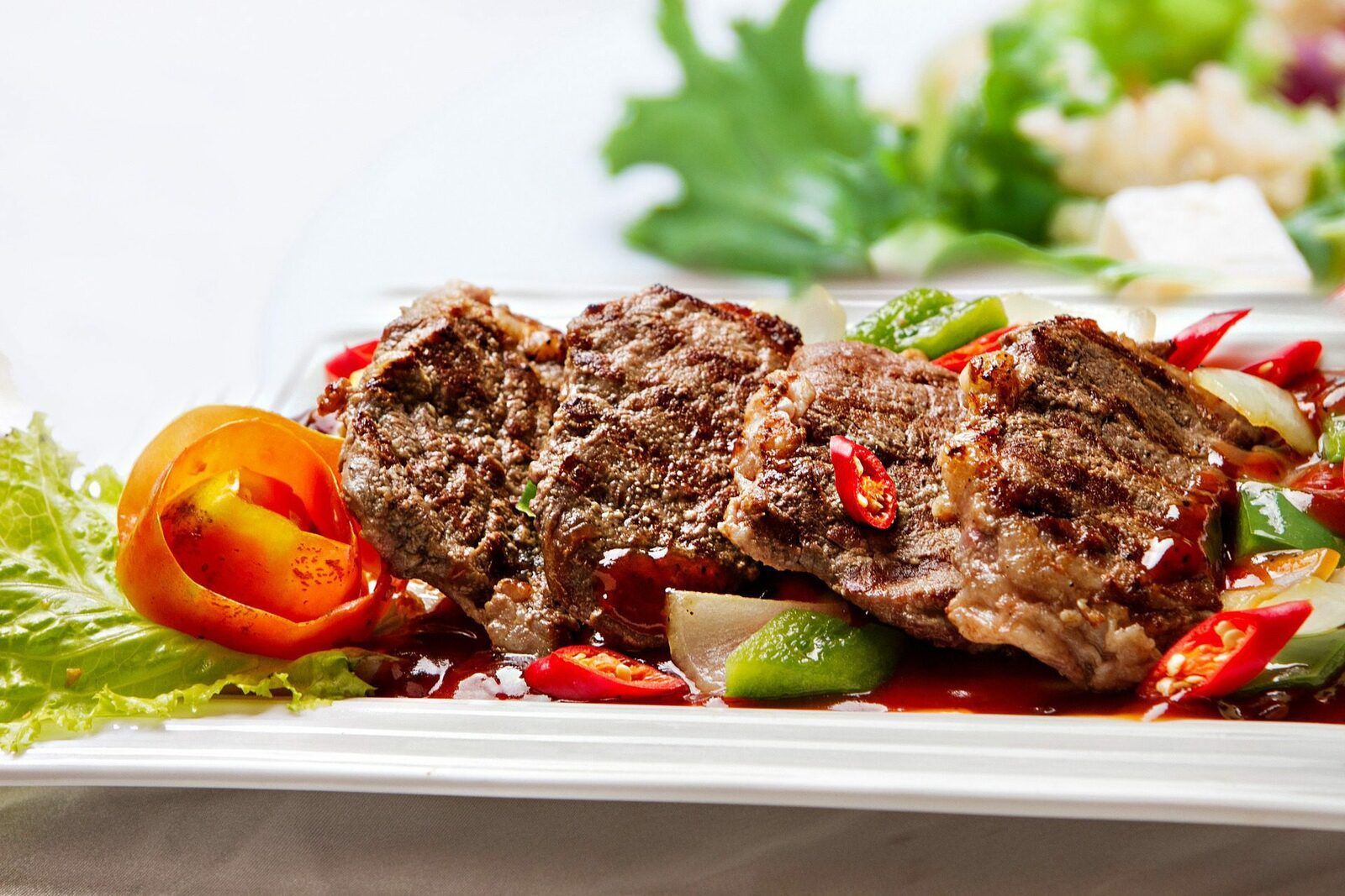 Beef and vegetables sheet pan recipe