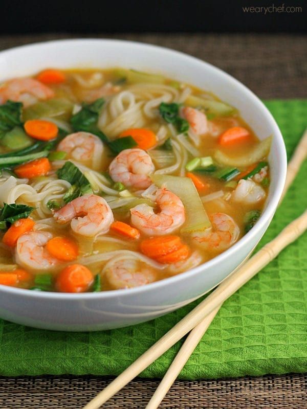 asian noodle soup