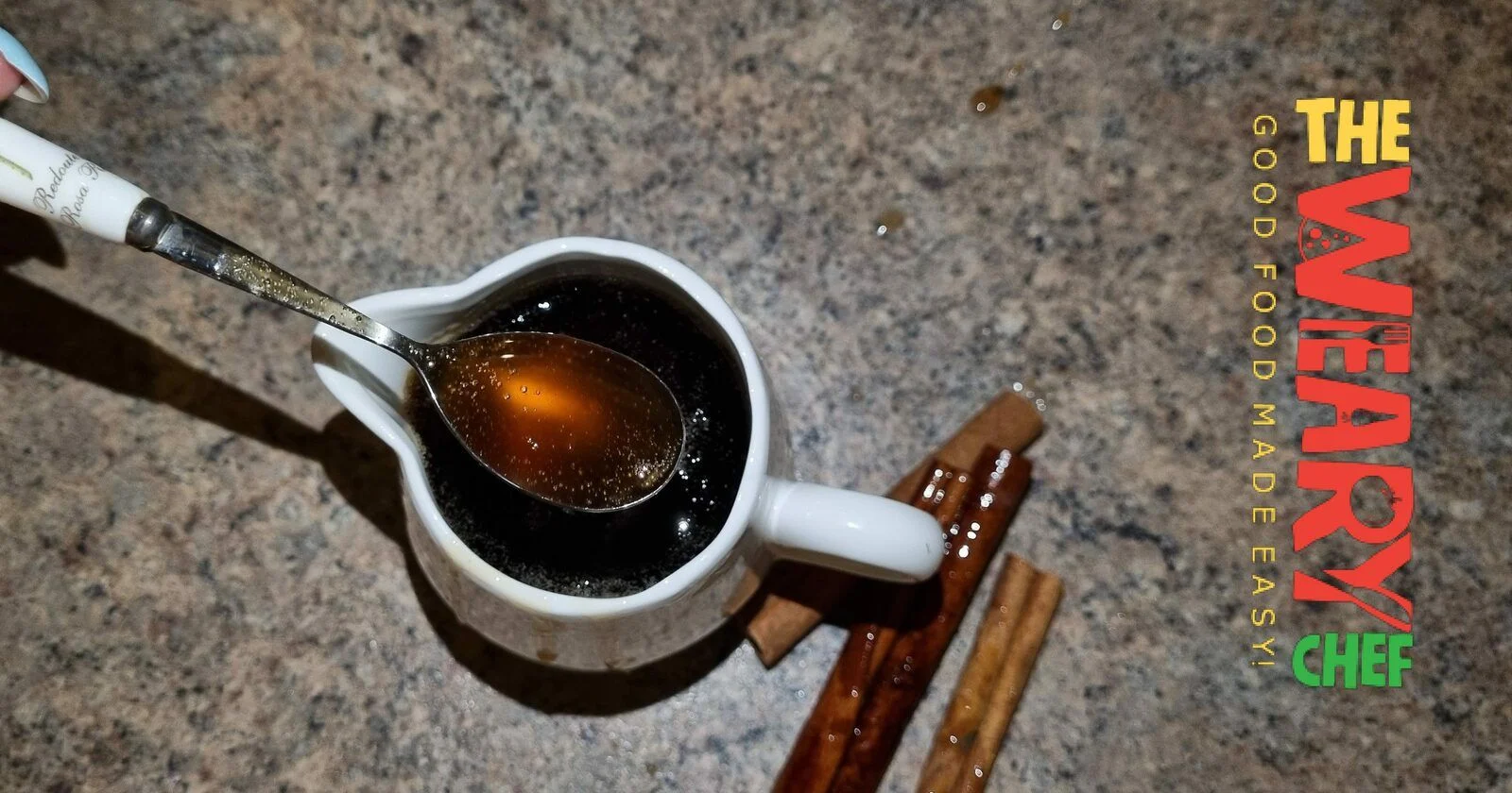 Simple Brown Sugar Syrup with Cinnamon Sticks