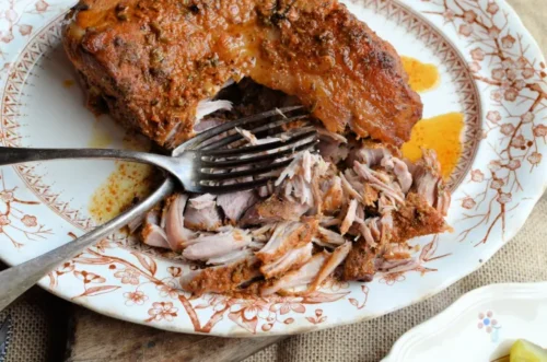 Pulled Pork with a Spicy Rub