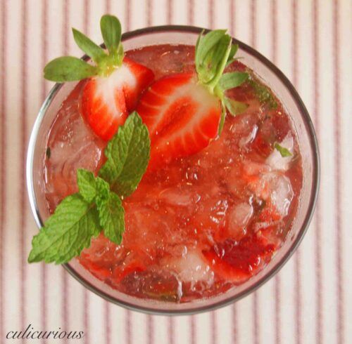 Strawberry Mint Julep | Culicurious