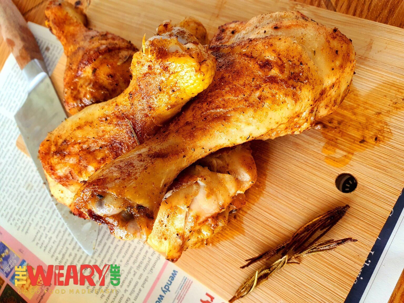 Baked Chicken Legs Recipe (Crispy Drumsticks)