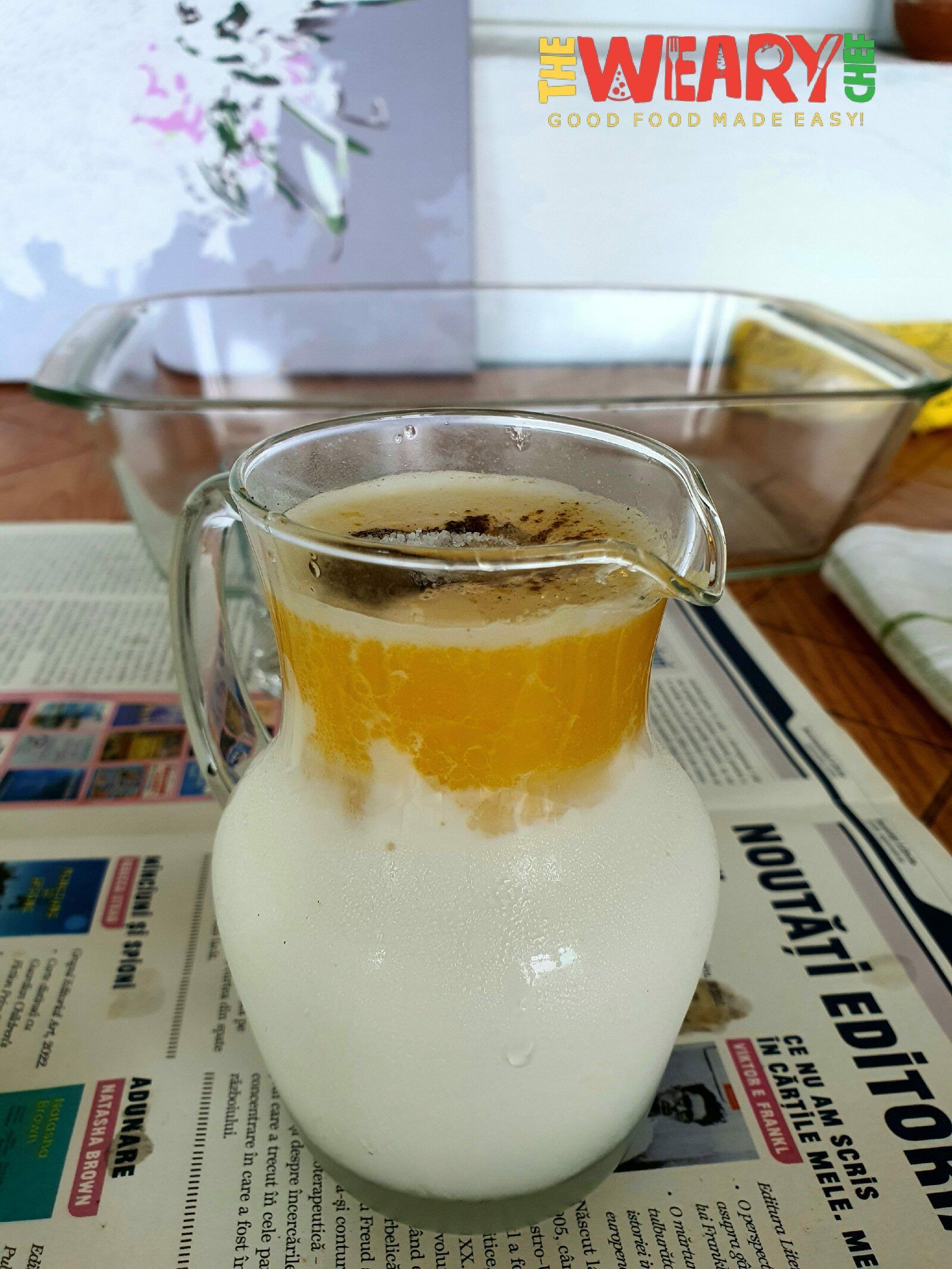 cream mixture for au gratin potatoes
