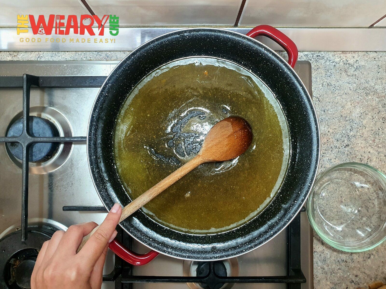 sugar, and butter mixture