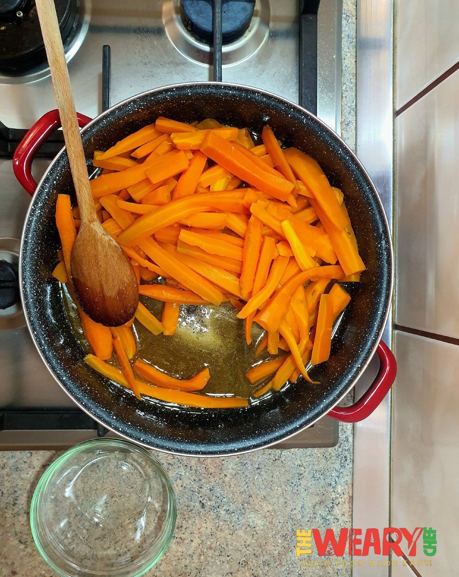 carrots in glaze