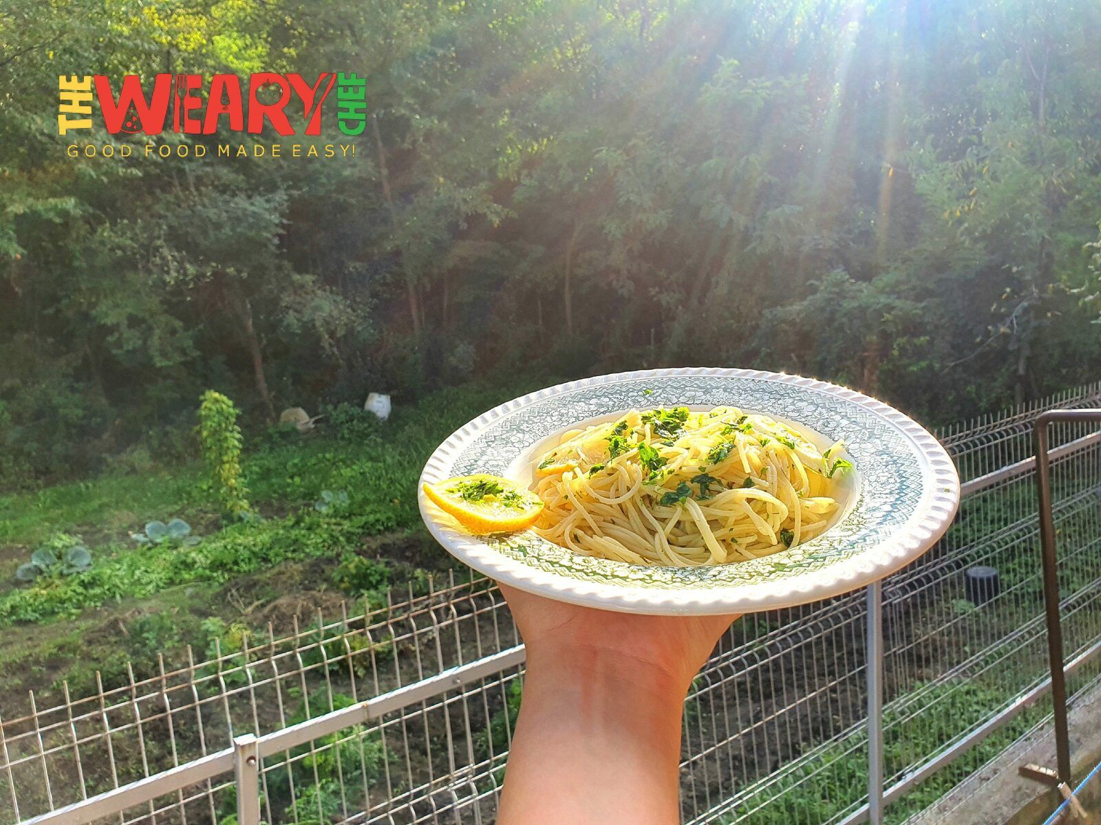 vegan lemon pasta