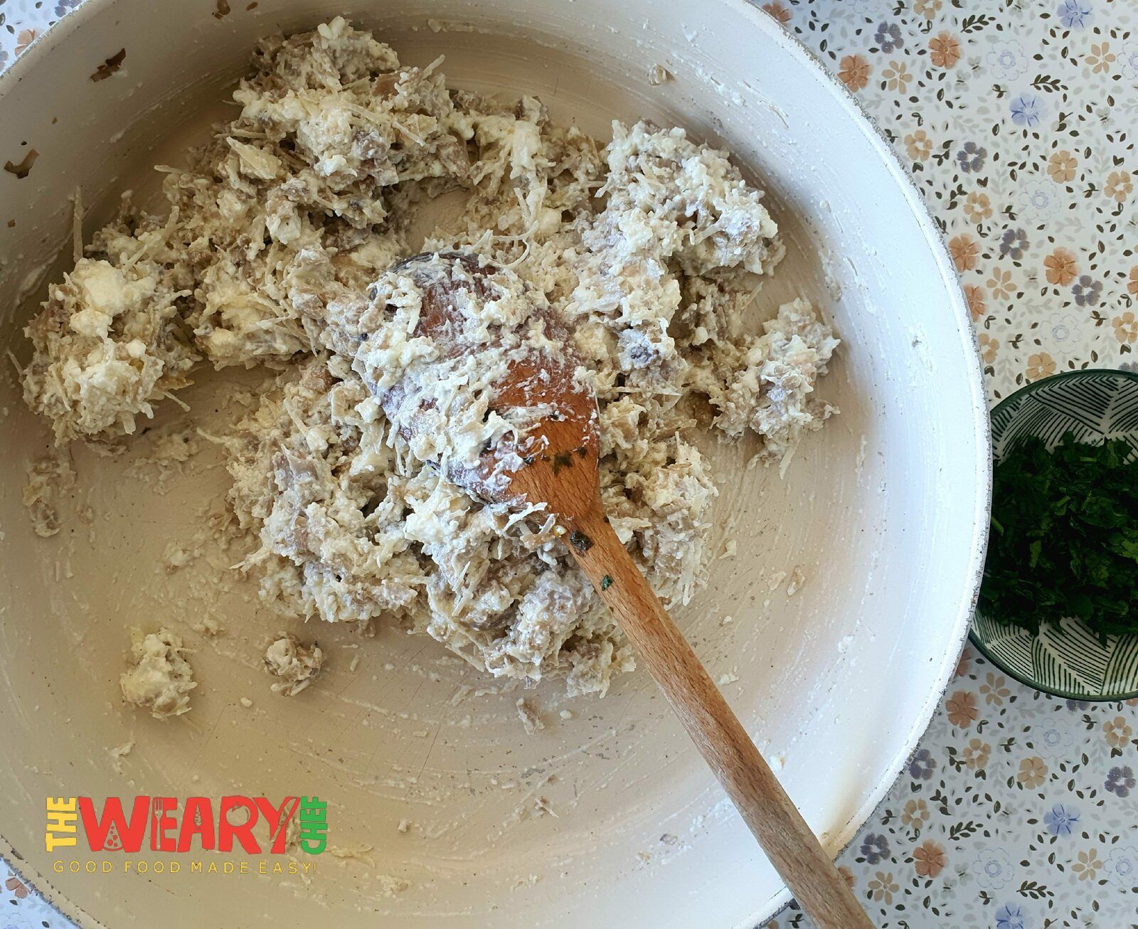 mixture for stuffed mushrooms