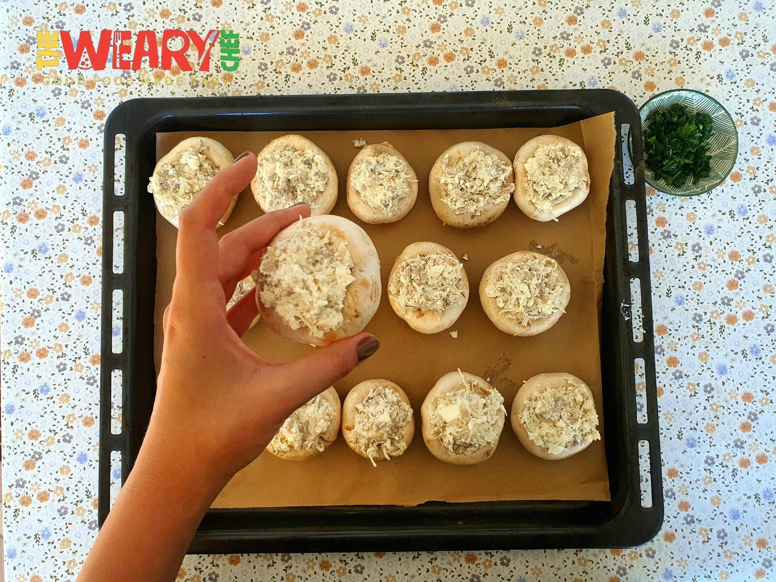 stuffed mushrooms