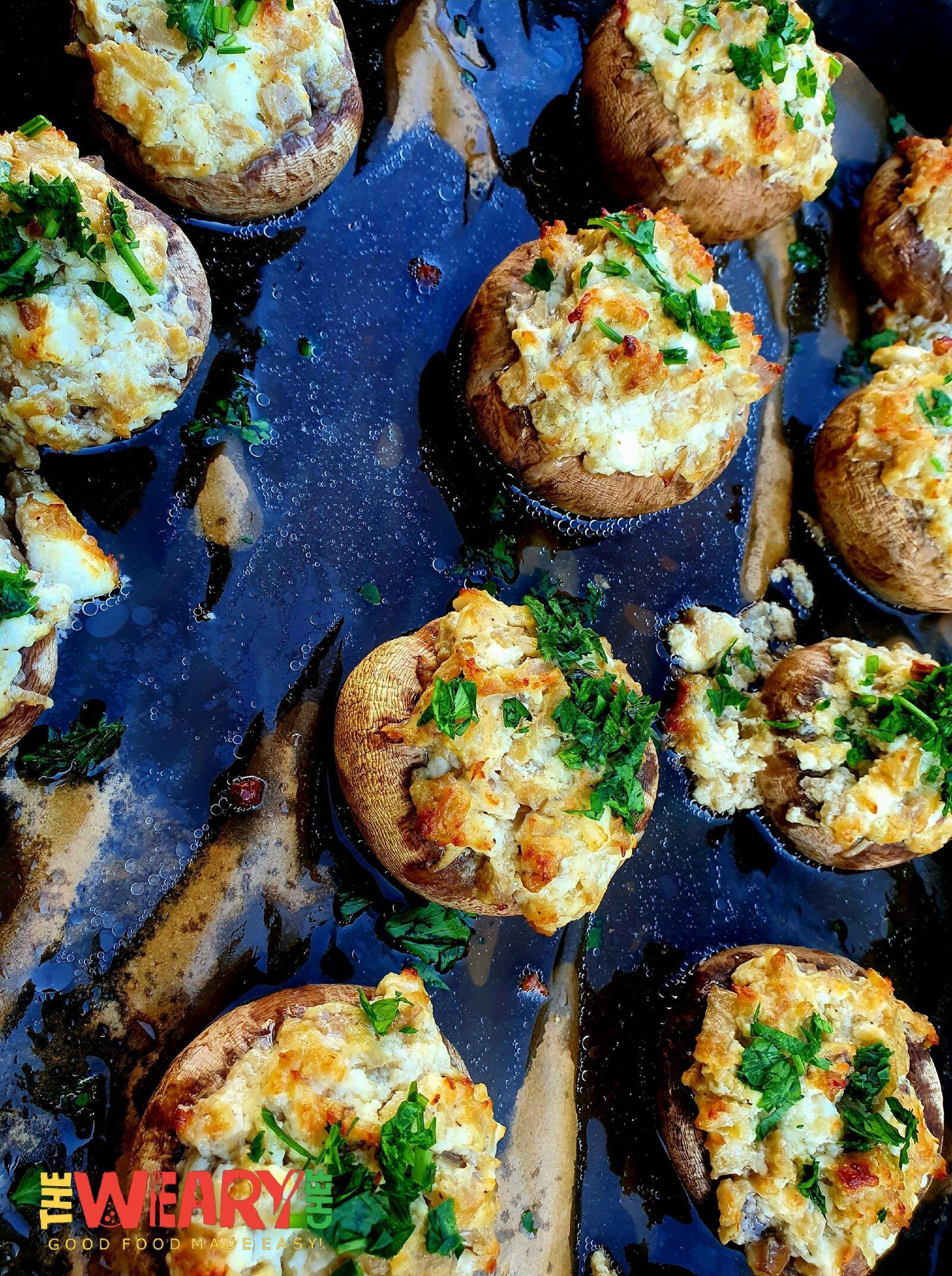 stuffed mushrooms