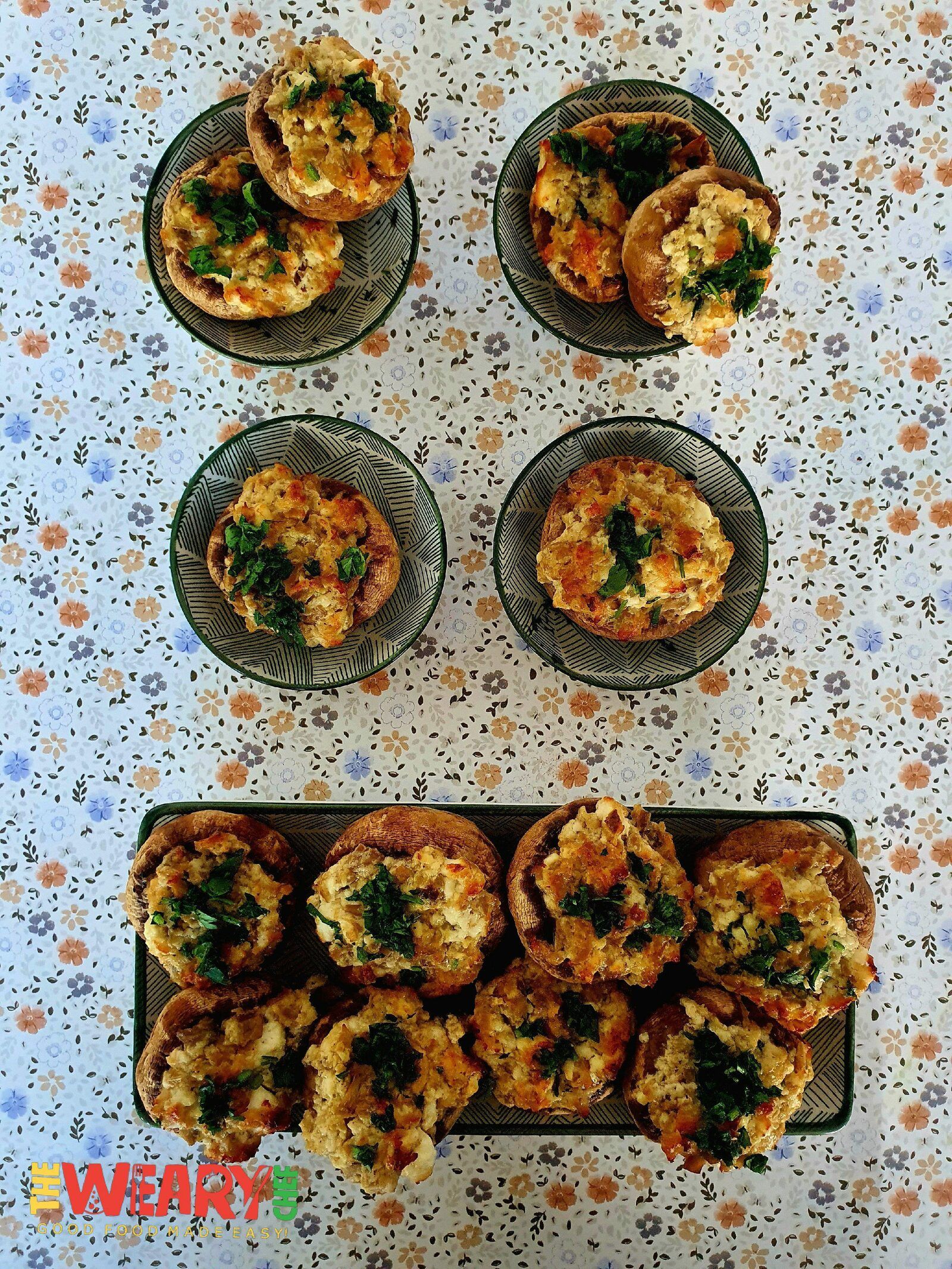 stuffed mushrooms