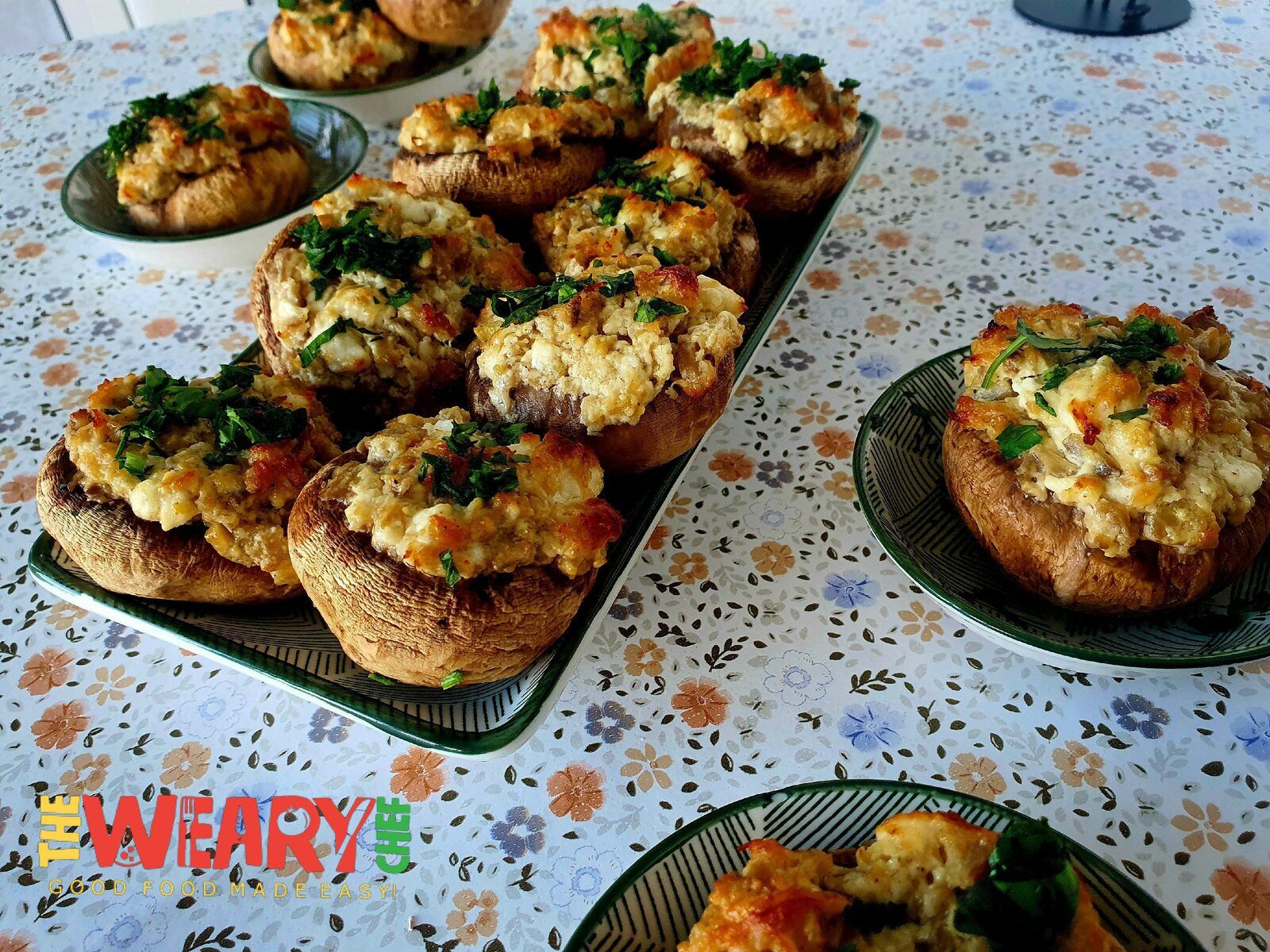 stuffed mushrooms