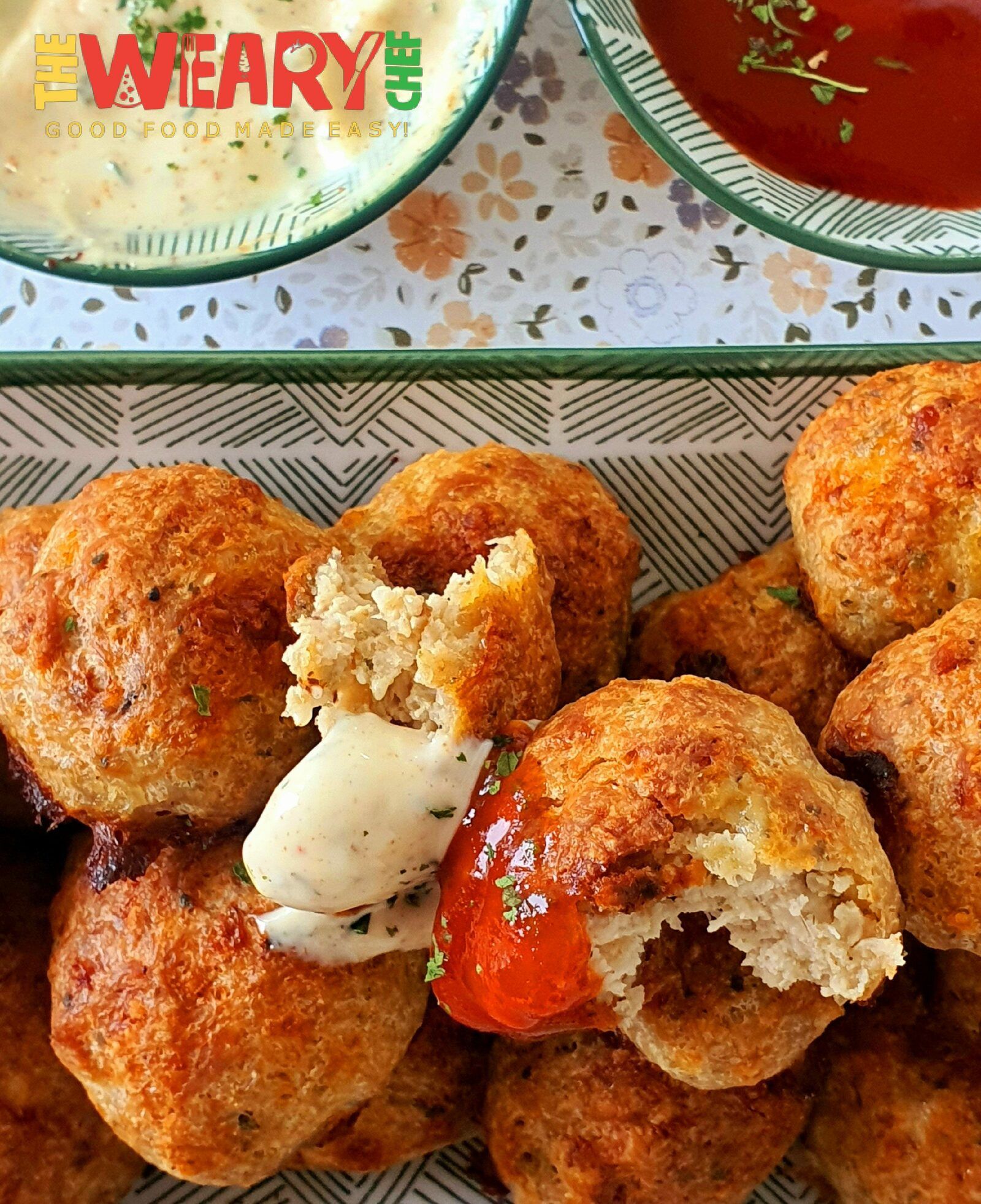 ground chicken meatballs