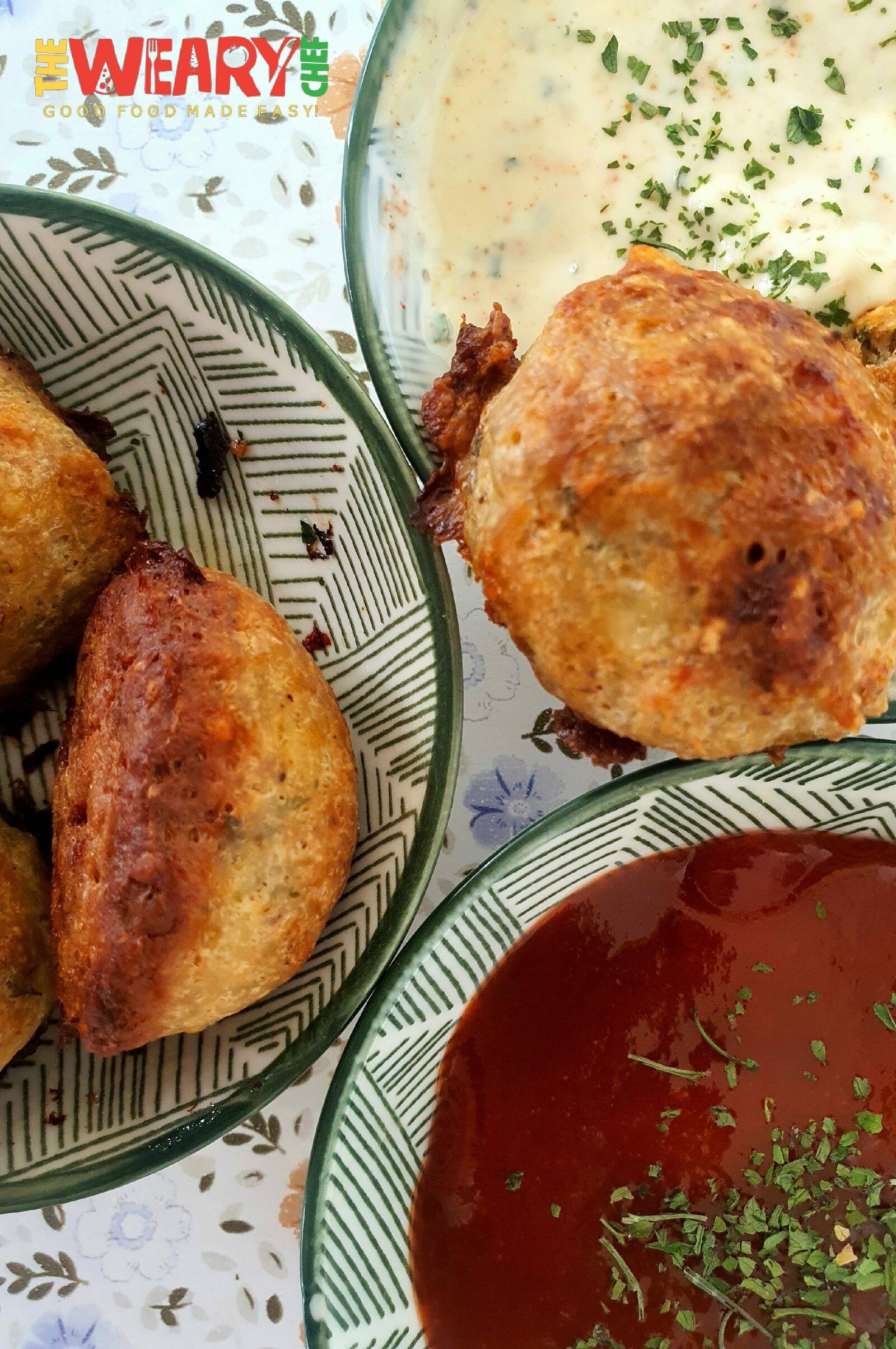chicken meatballs in sauces