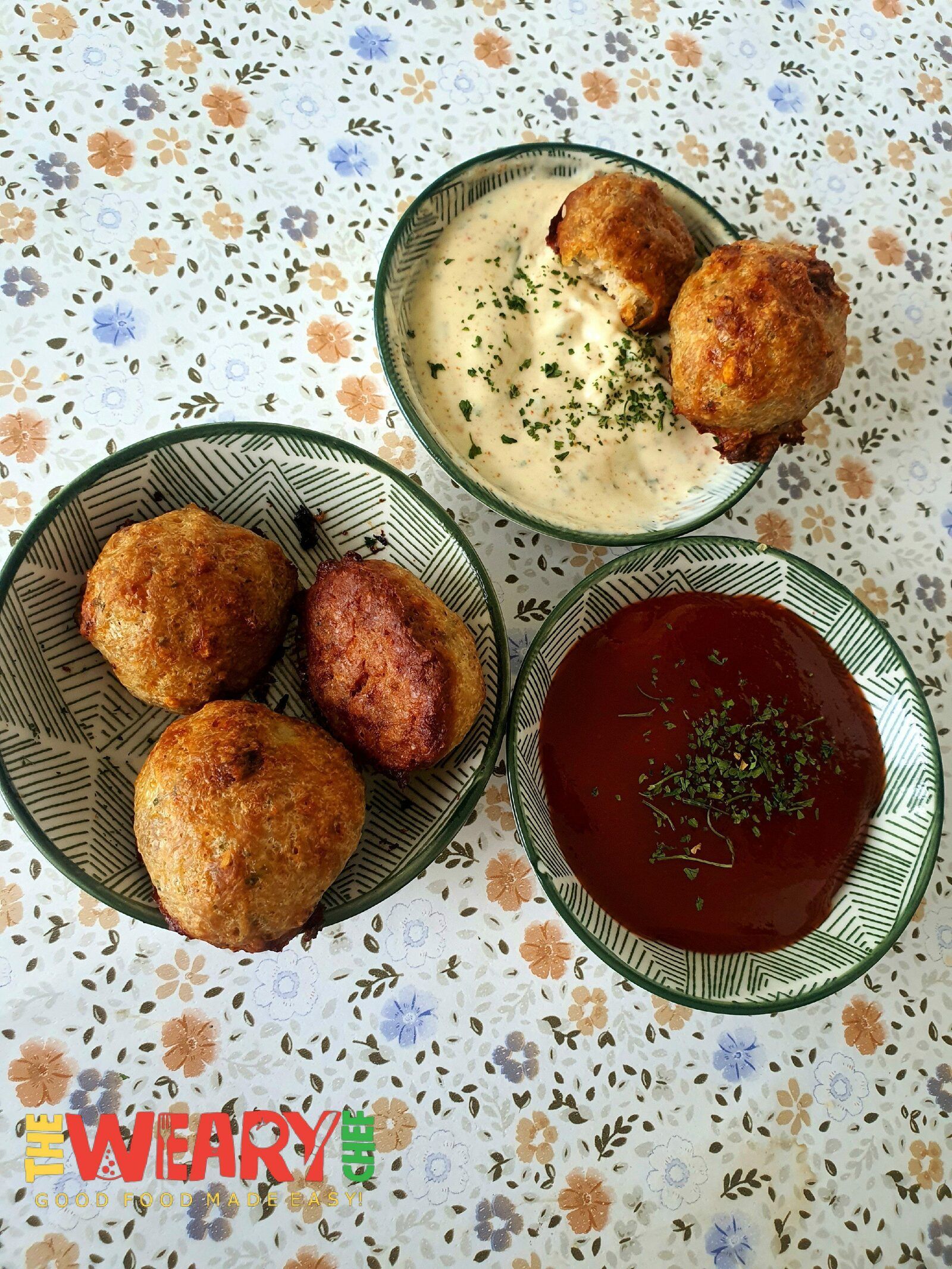 chicken meatballs in sauces