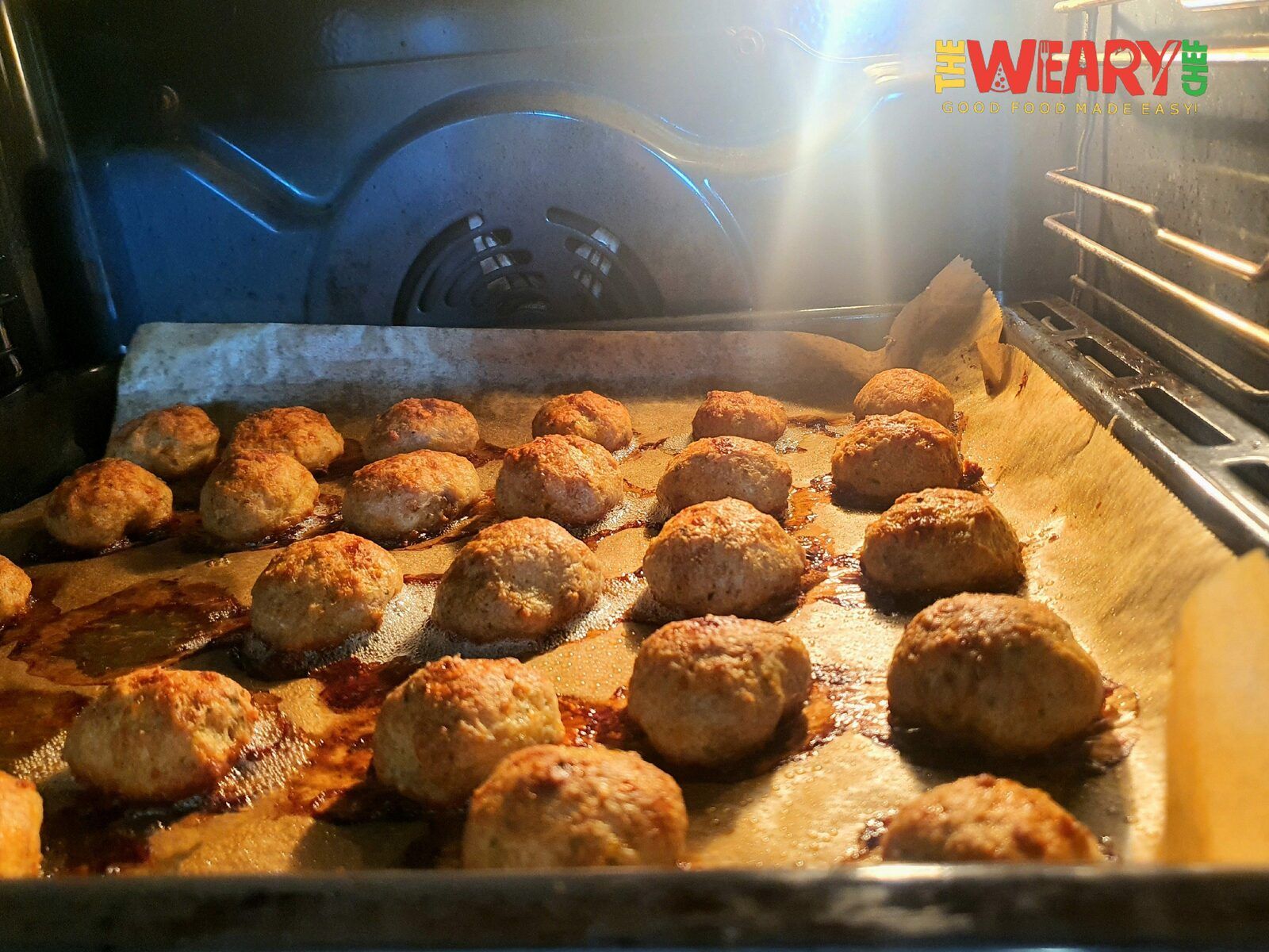 cooking in process