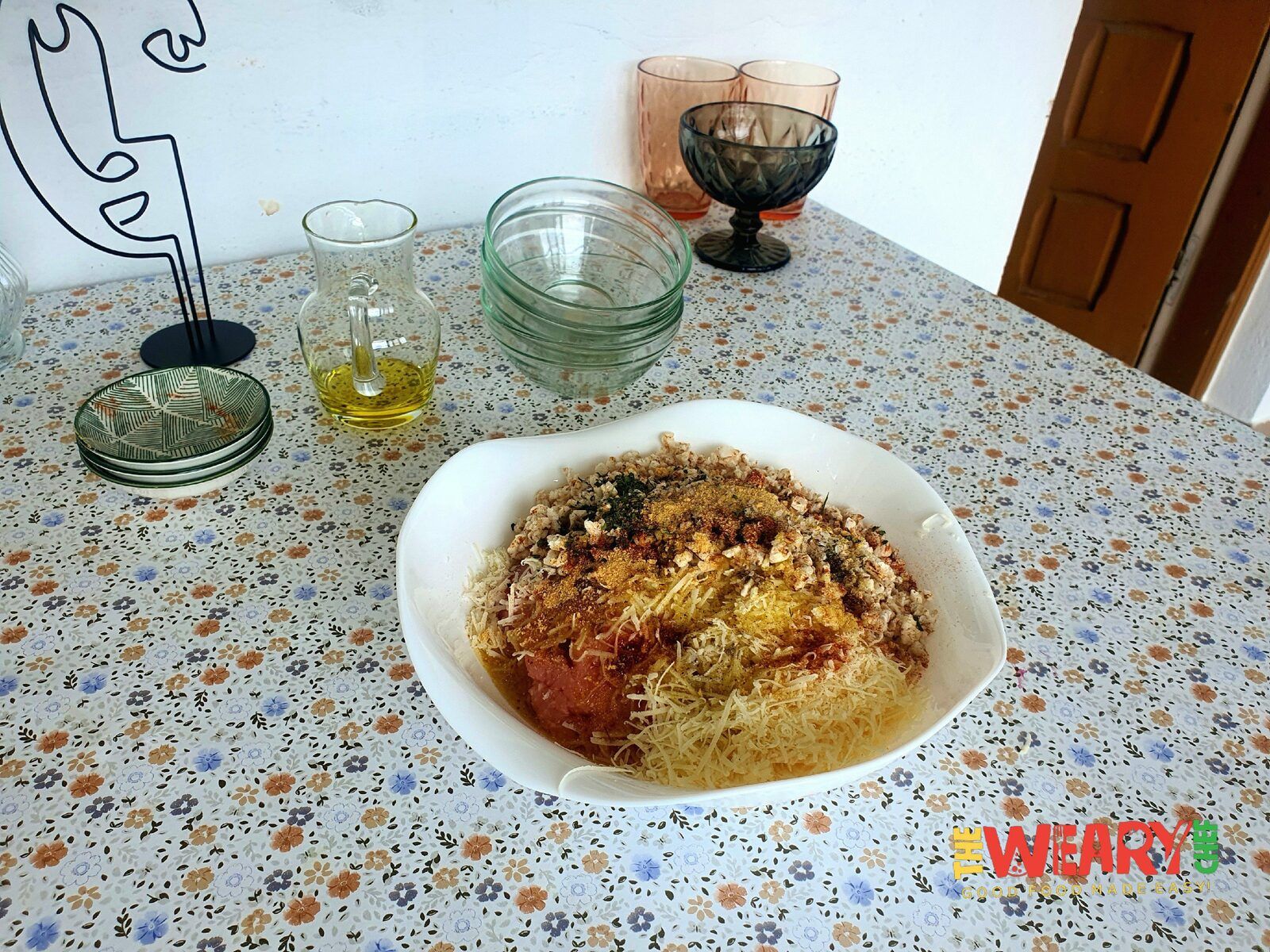 ingredients for meatballs
