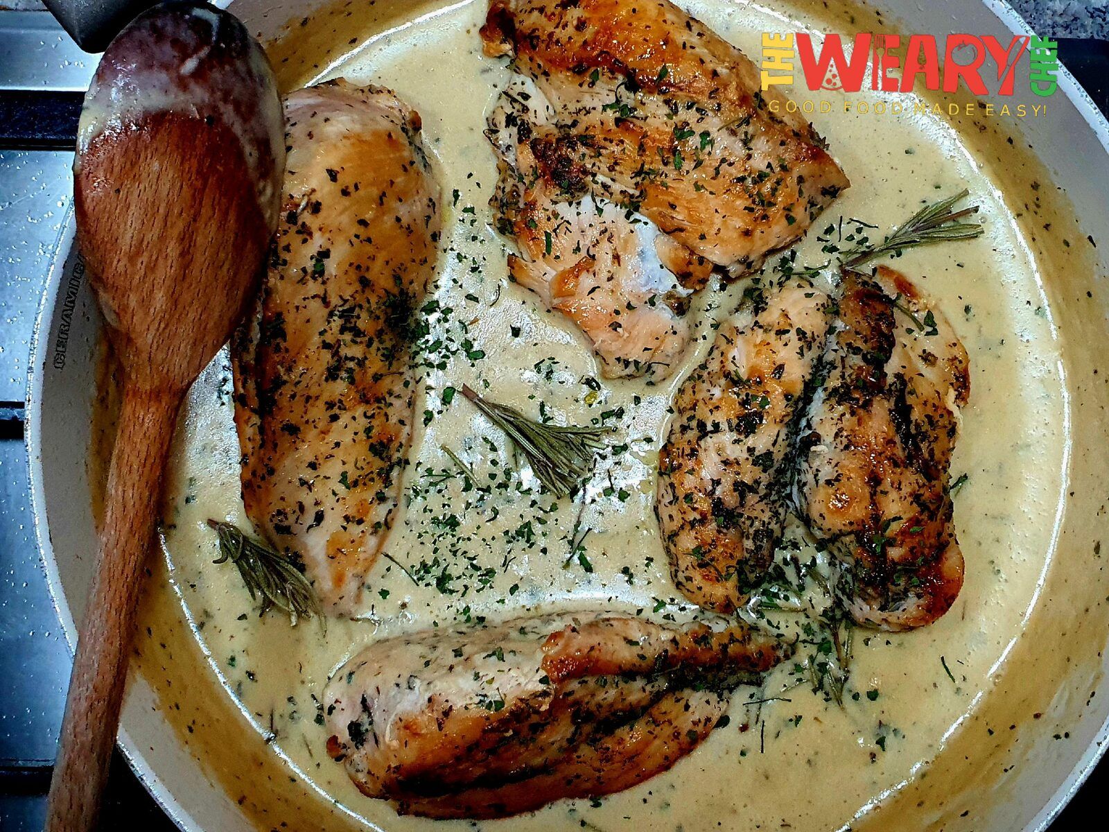 cream chicken
