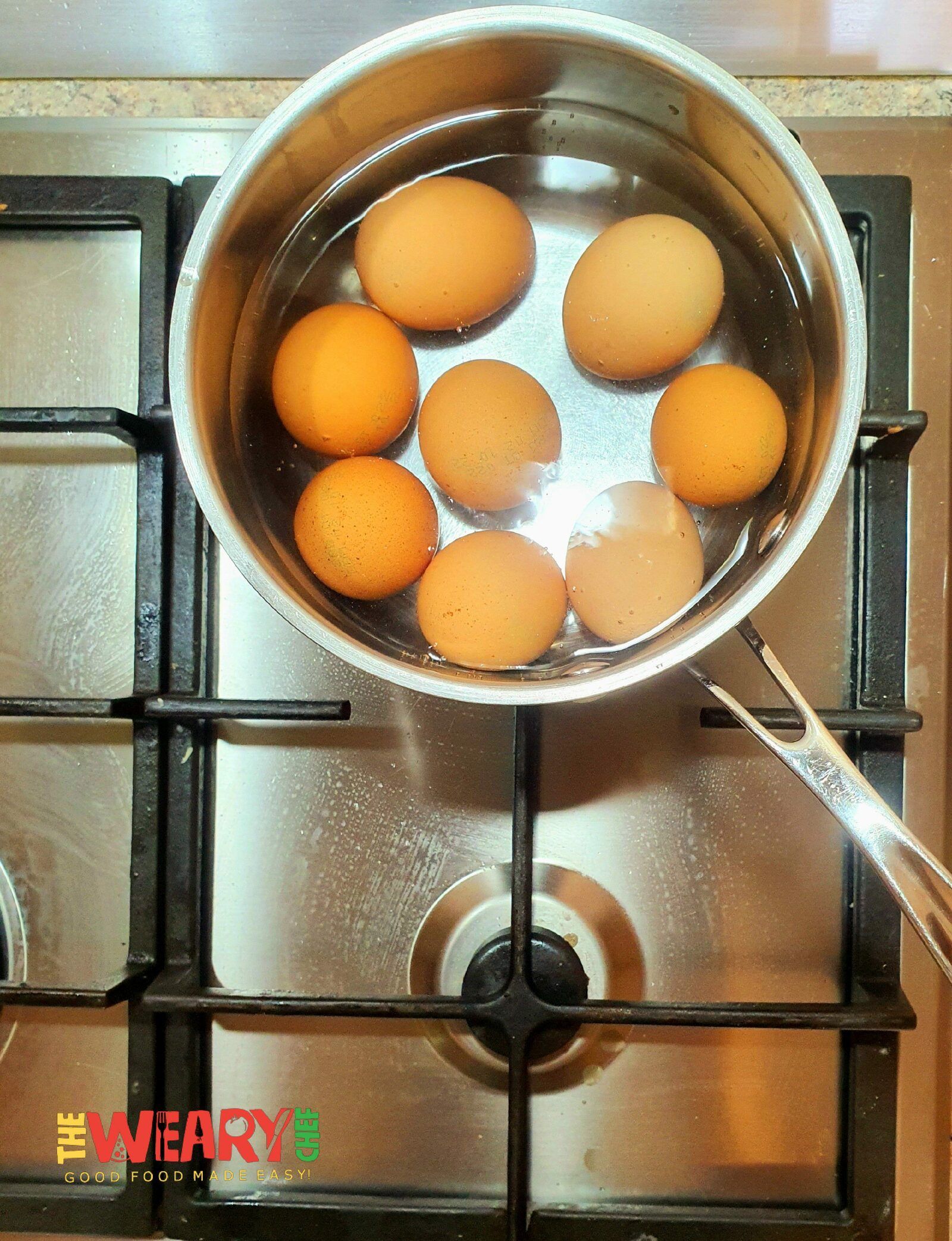 cooked eggs
