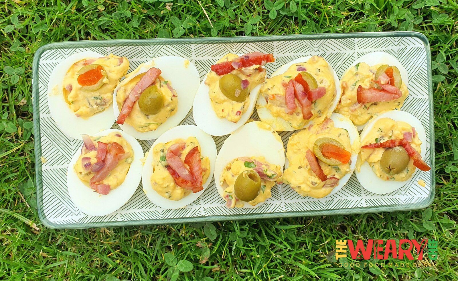 deviled eggs