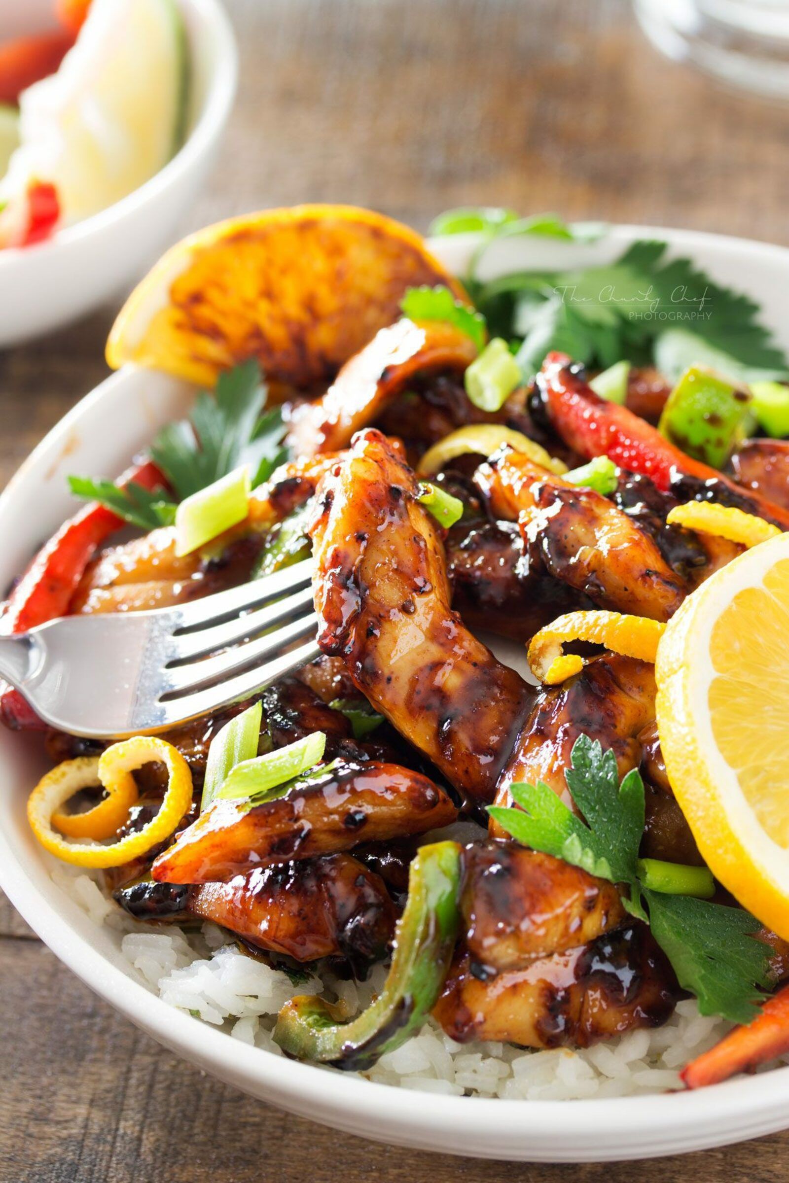 CAJUN HONEY CHICKEN BOWLS
